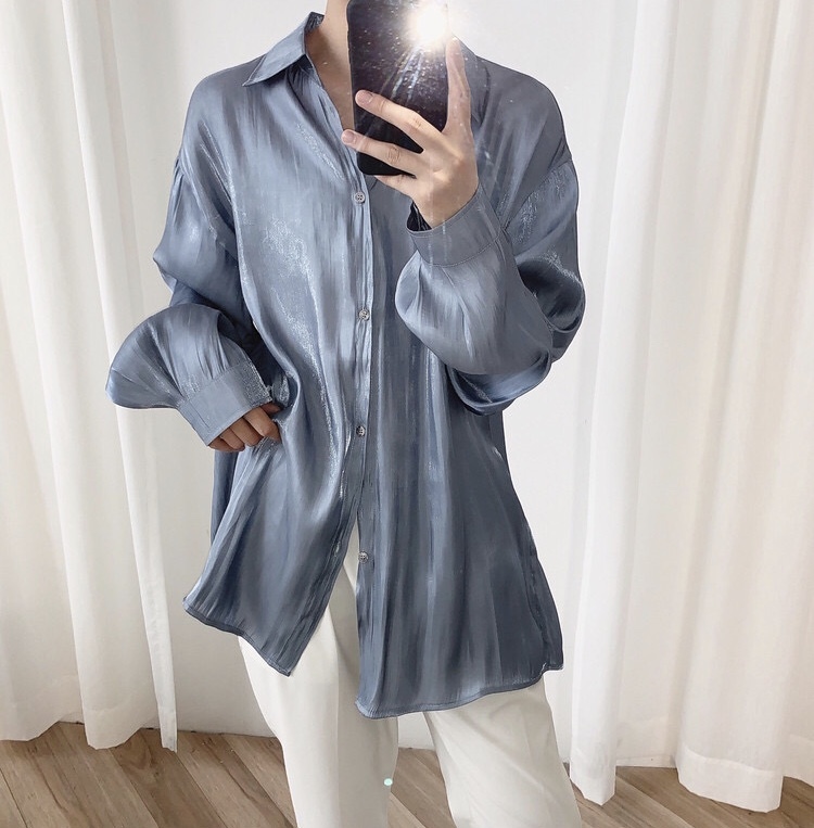 サテンシャツ 3カラー Me0487 Budz 韓国メンズファッション通販サイト