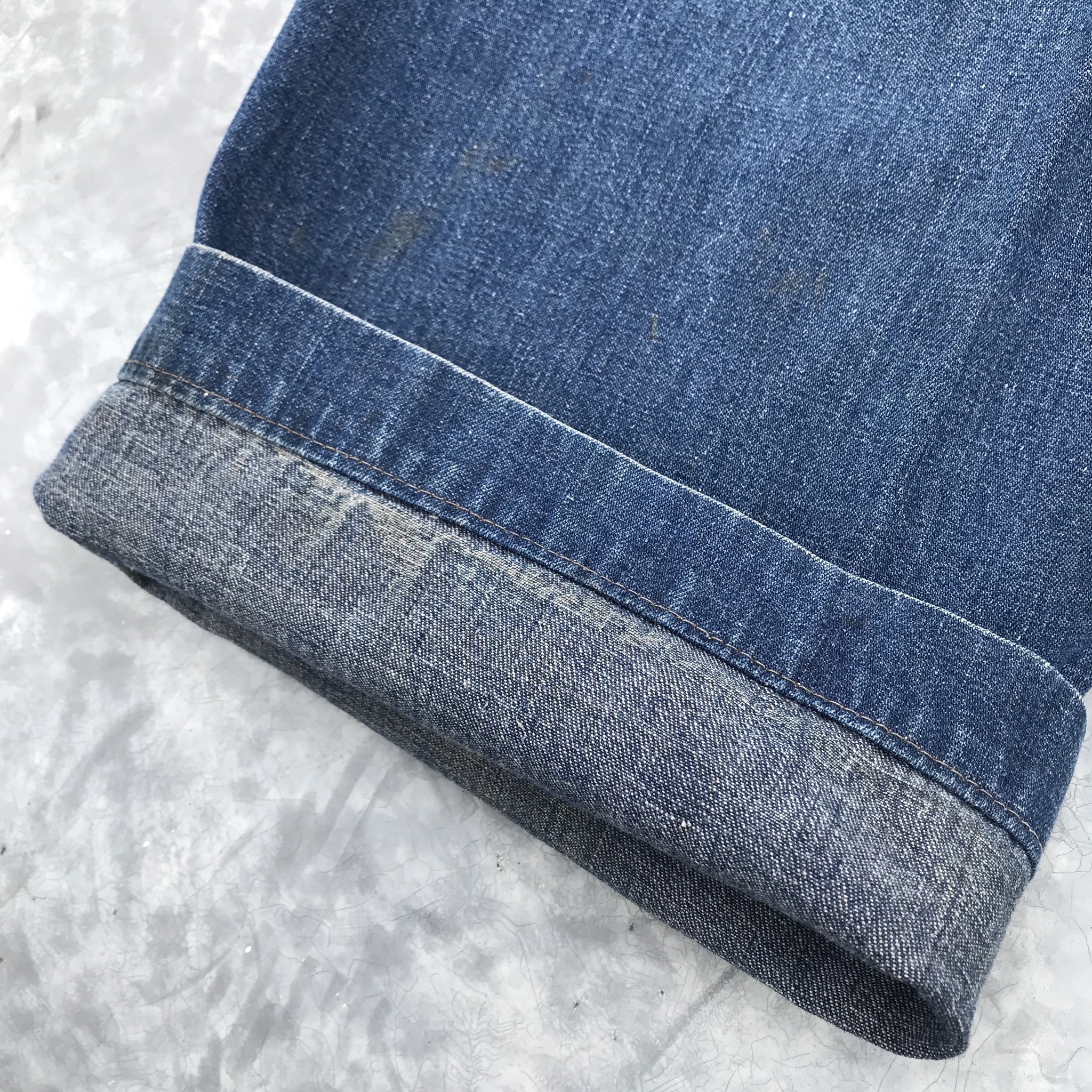 40 S U S Navy デニムセーラーパンツ Ww Ii 巻きパンツ ストレートタイプ W30 色落ち良好 ミリタリー Agito Vintage