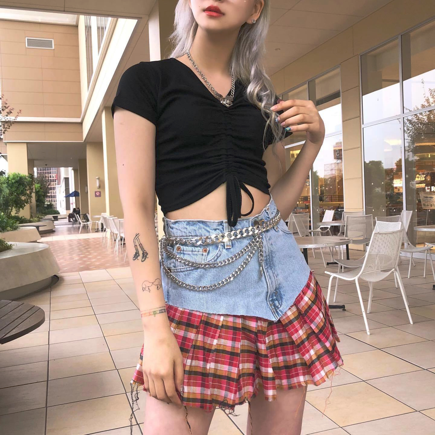 リメイクアイテム Gパンプリーツスカート Volcan Aphrodite