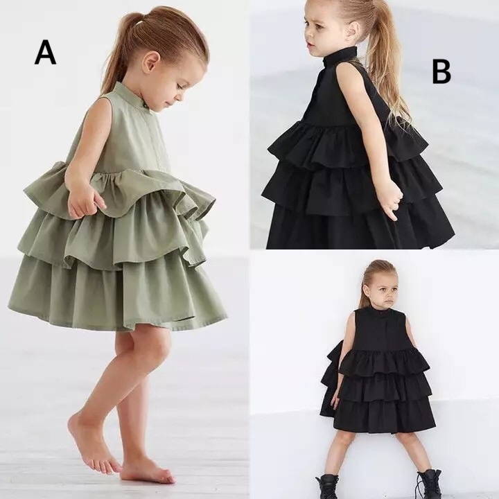 送料無料 予約商品 ワンピース ドレス フリル 女の子 2歳 3歳 4歳 5歳 6歳 Selectshop Aya