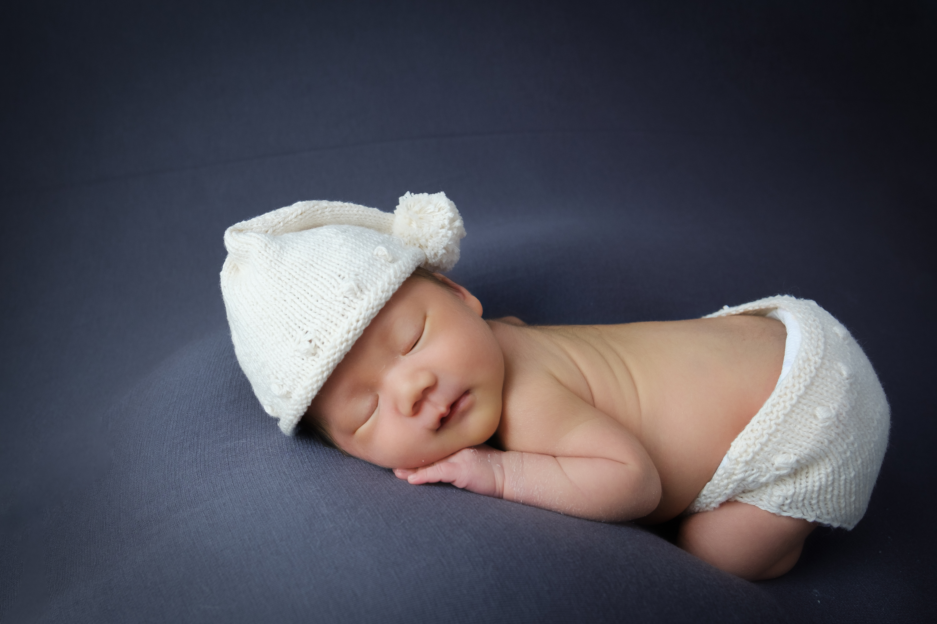 ポンポン三角帽子 パンツ Pear Pie Newbornphoto Props