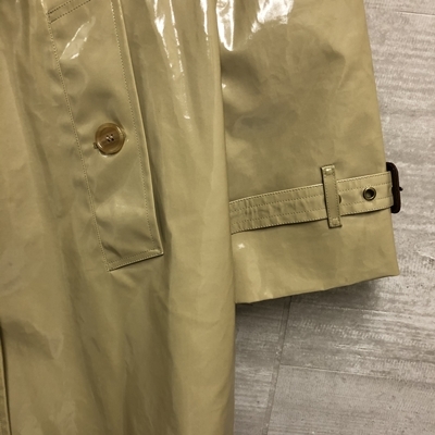 Burberry London England バーバリーロンドン Trench Coat エナメルトレンチコート Eu42 ベージュ Honey ブランド古着brooch