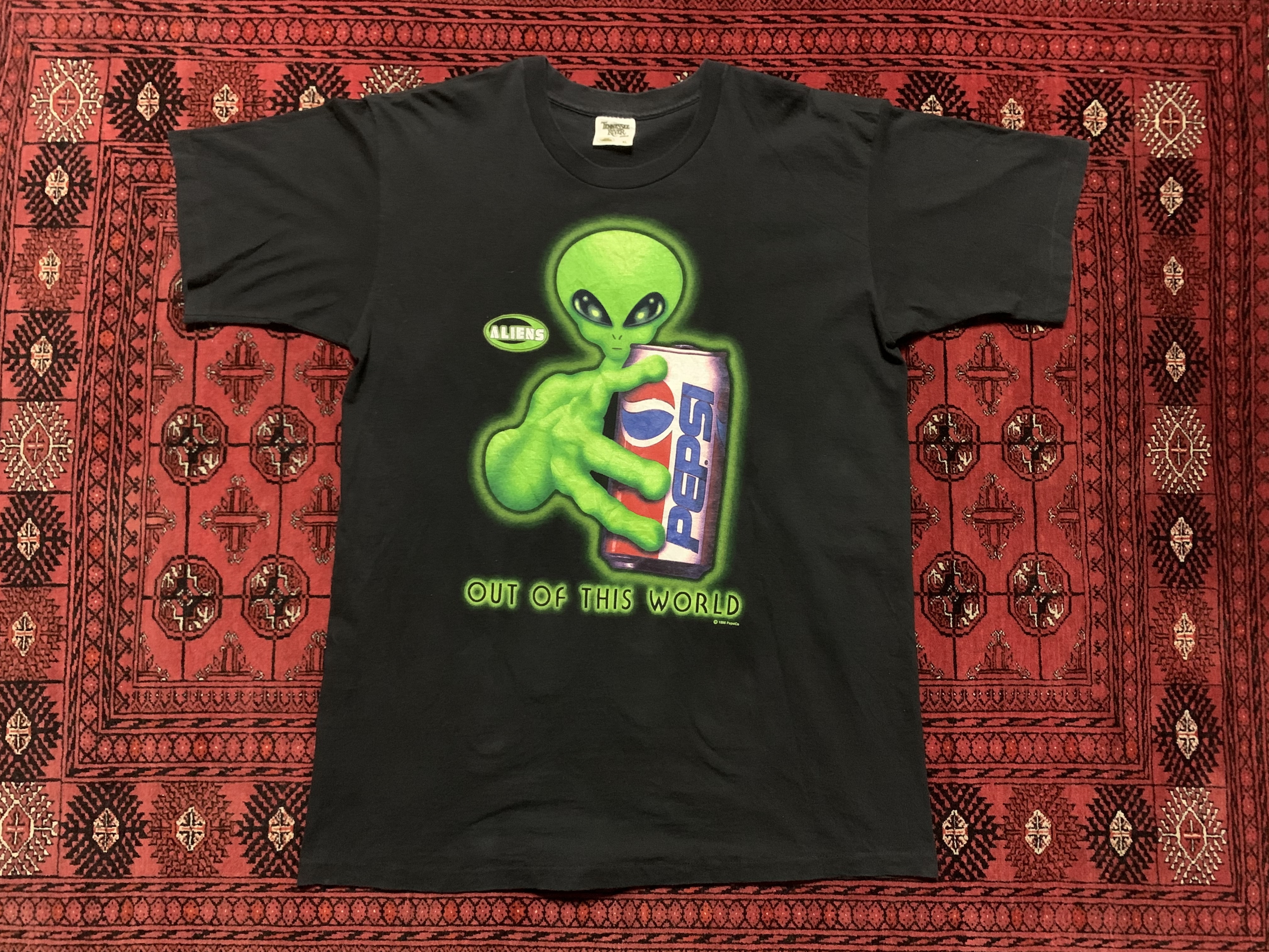 Usa製 90s Pepsi ペプシ エイリアン 宇宙人 Tシャツ Xl 水戸 古着屋 マジカル