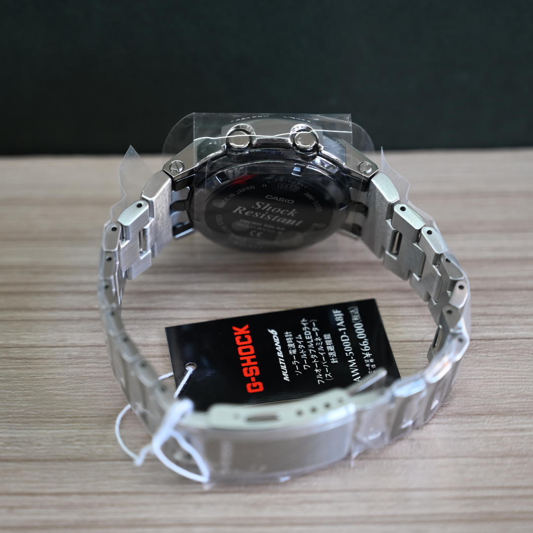 G Shock Awm 500d 1a8jf フルメタル ソーラー電波時計 カシオ正規品 栗田時計店 Seiko G Shock フェラーリ 時計ベルトの専門店