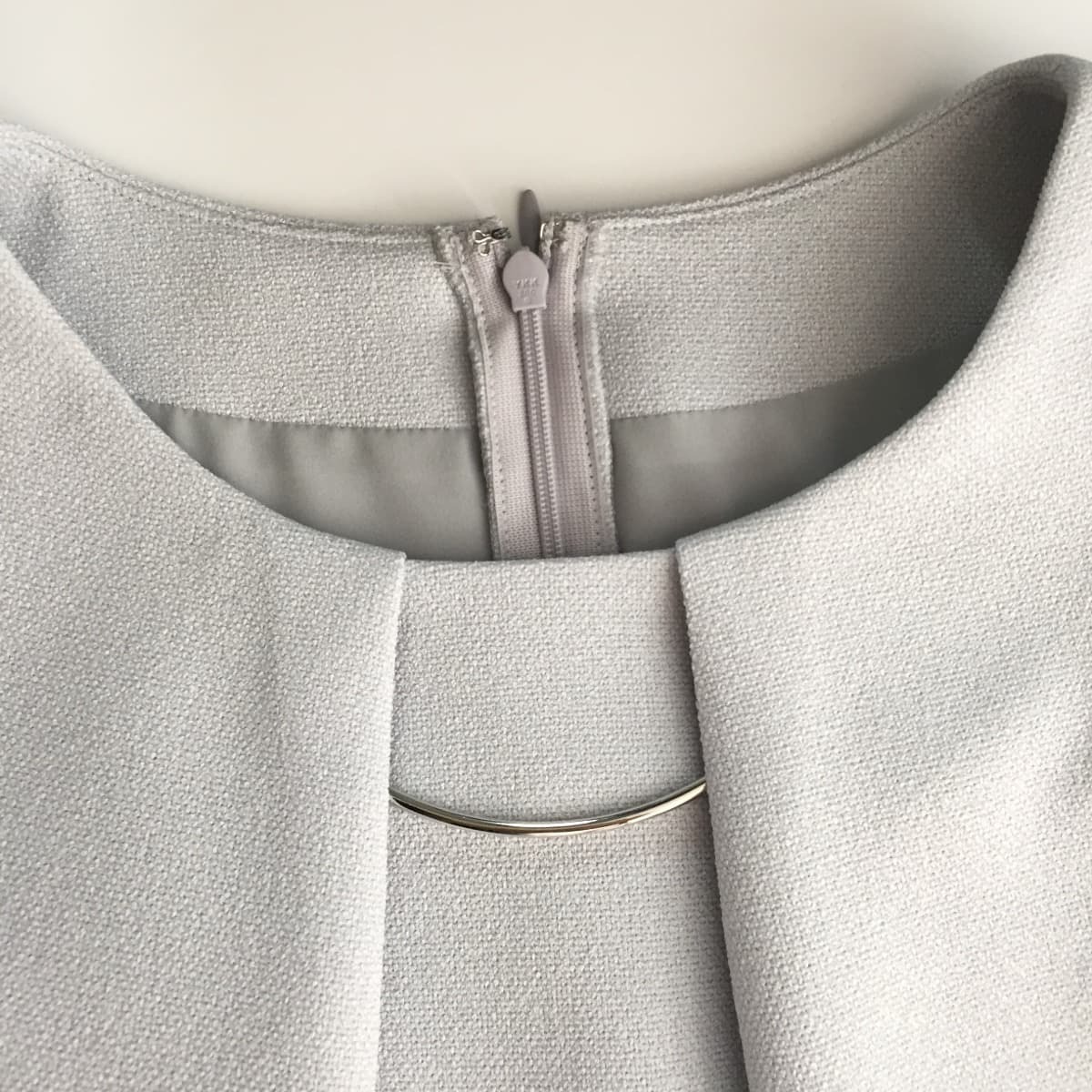 Greenlabelrelaxing ユナイテッドアローズグリーンレーベルリラクシング Dパーツ付き ワンピース フォーマル 長袖 フクル ファッションブランドユーズドセレクトショップ