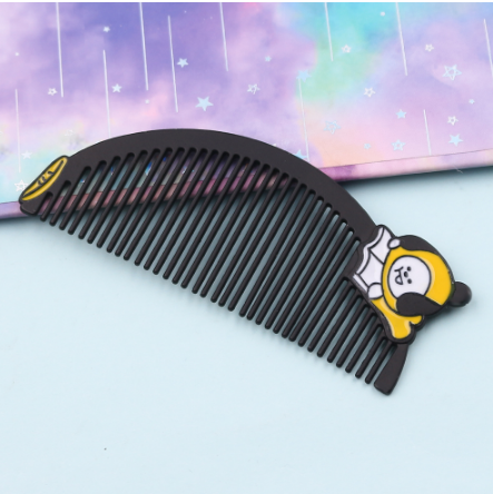 A Bt21 Bts かわいい 金属 くし 帯電防止 コーム Miiediyfox K Fam51