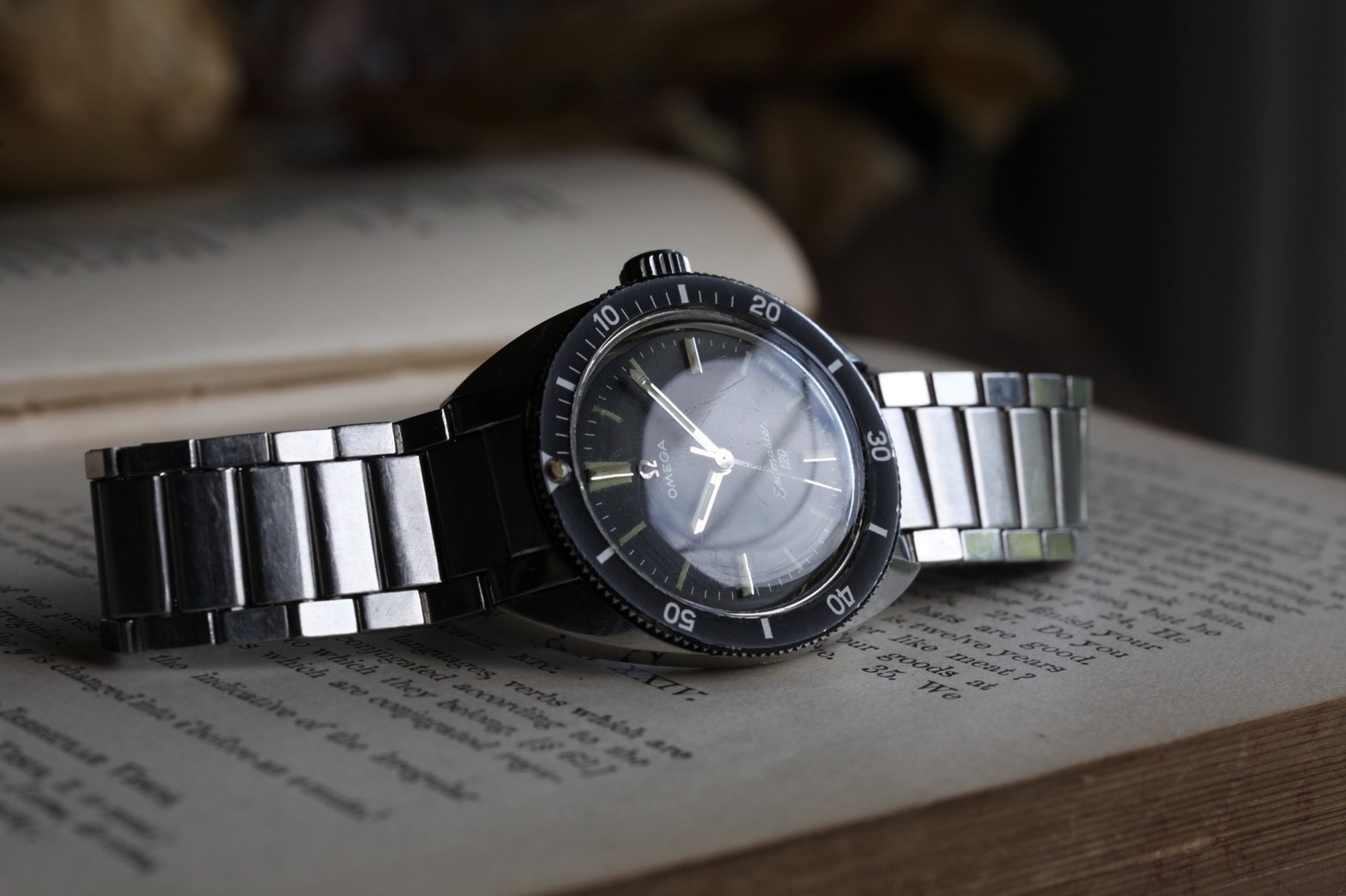 【OMEGA】1960’s シーマスター120 ボーイズサイズ 手巻き ノンデイト キャタピラブレス OH / vintagewatch