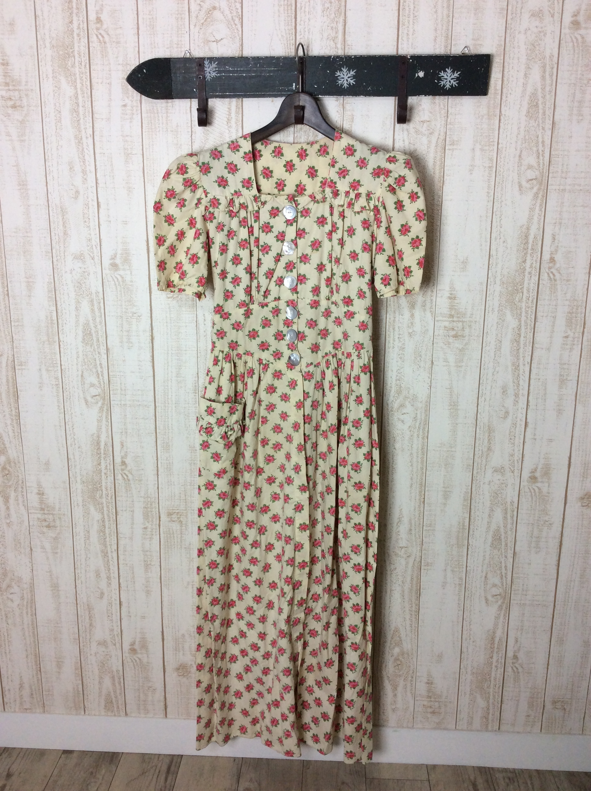 古着花柄ワンピース 0303 7 Jolie