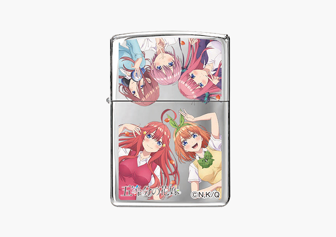 公式 五等分の花嫁 Zippoライターb 税込 オフィシャル キャラクター ショップ Official Character Shop