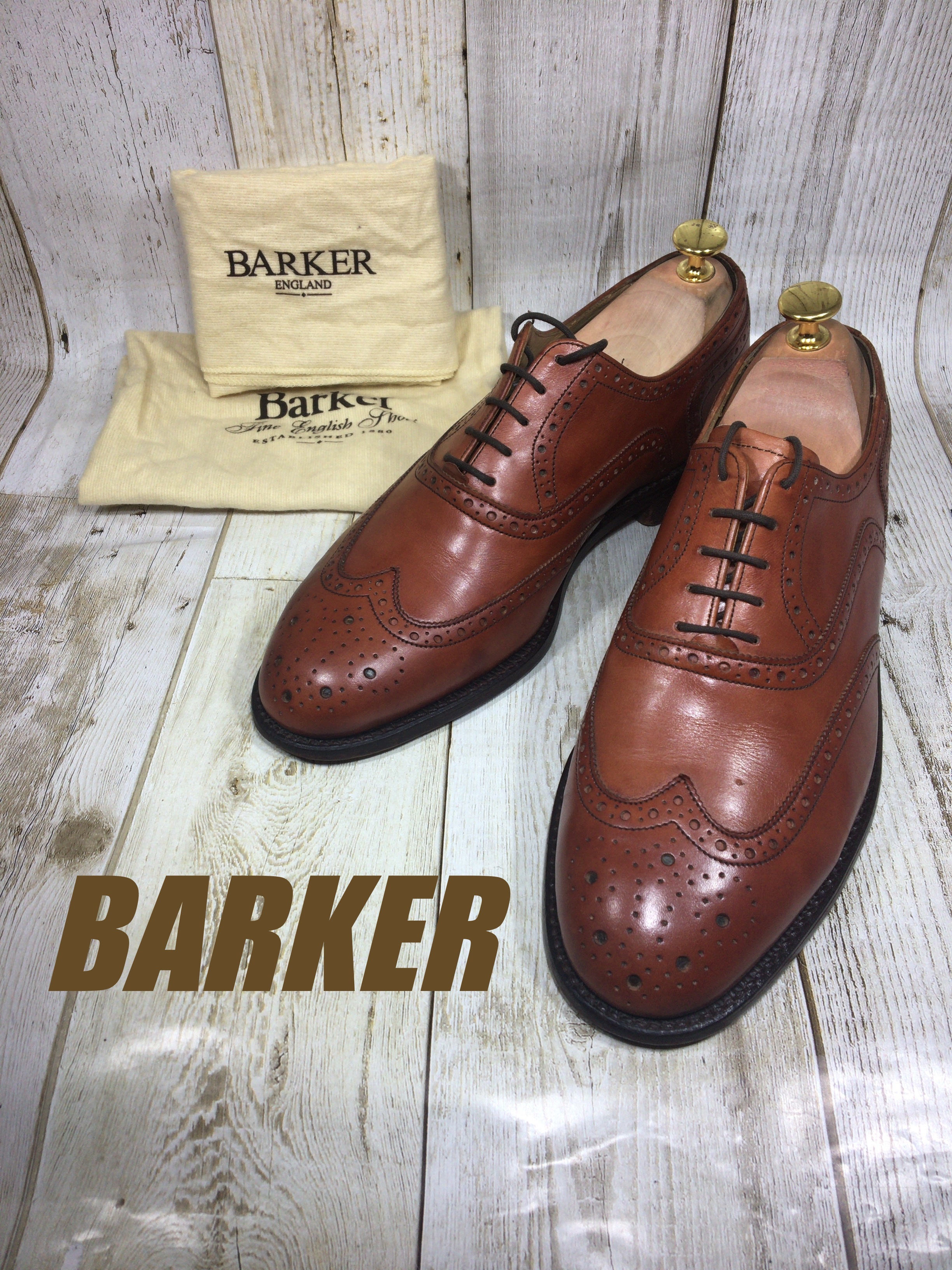 Barker バーカー フルブローグ Uk6h 25cm 中古靴 革靴 ブーツ通販専門店 Dafsmart ダフスマート Online Shop