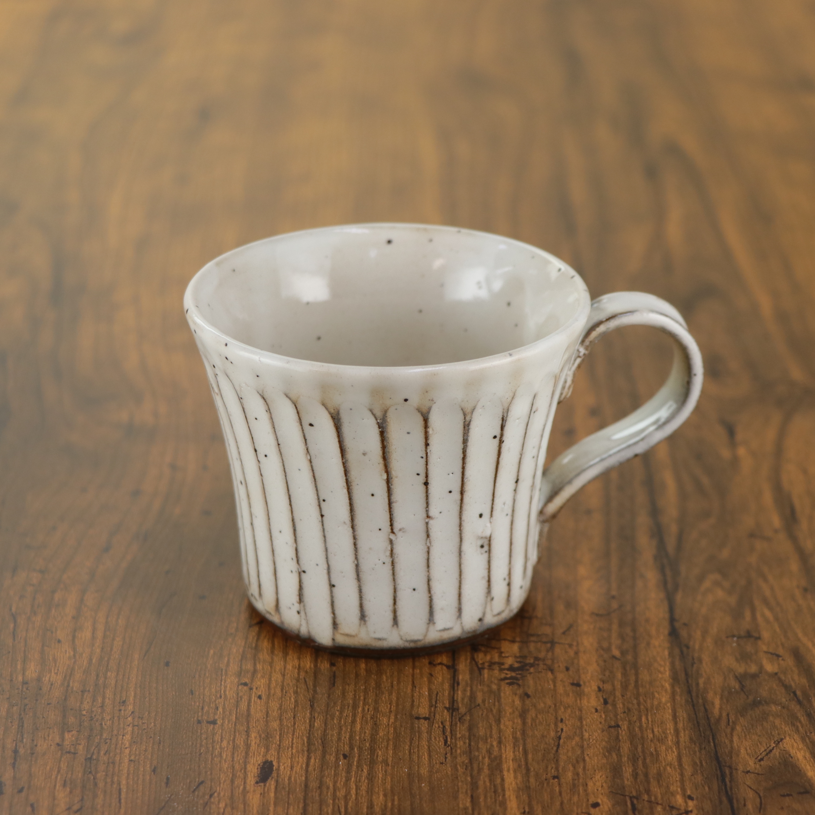 粉引 削ぎマグ 美濃焼 季節のテーブル 器百選