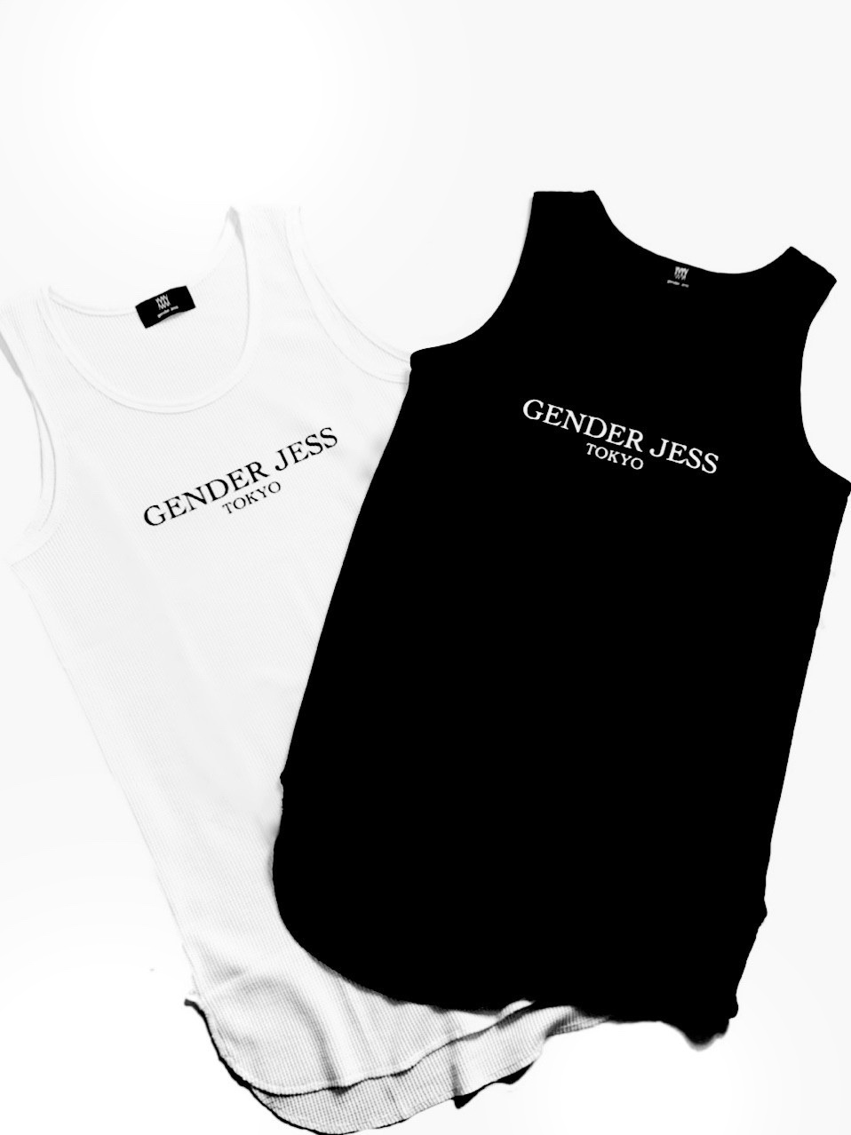 ワッフルロゴタンクトップ Gender Jess