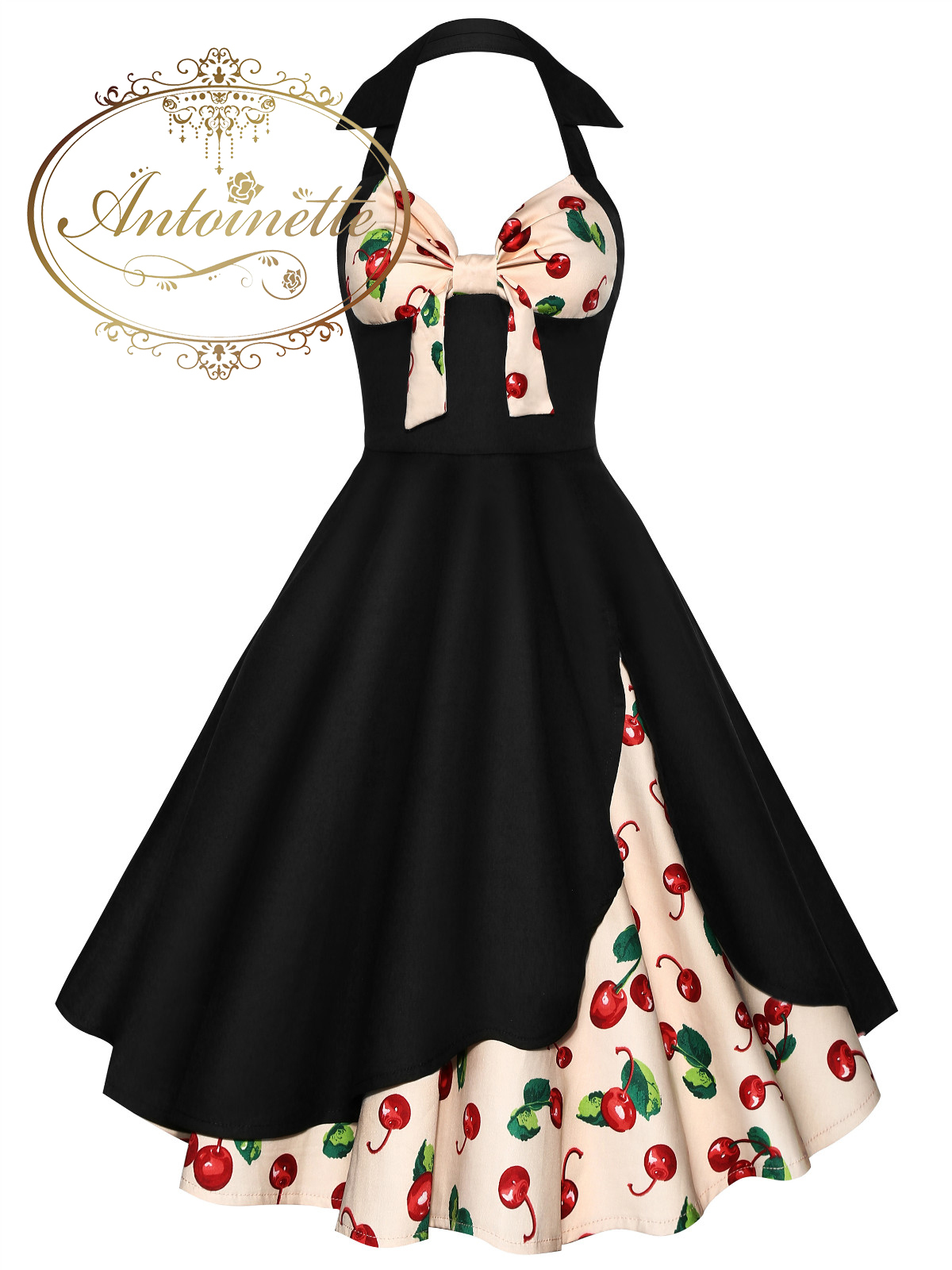 3色展開 レトロ ヴィンテージ風 60年代 アメリカン レディース ワンピース Antoinette