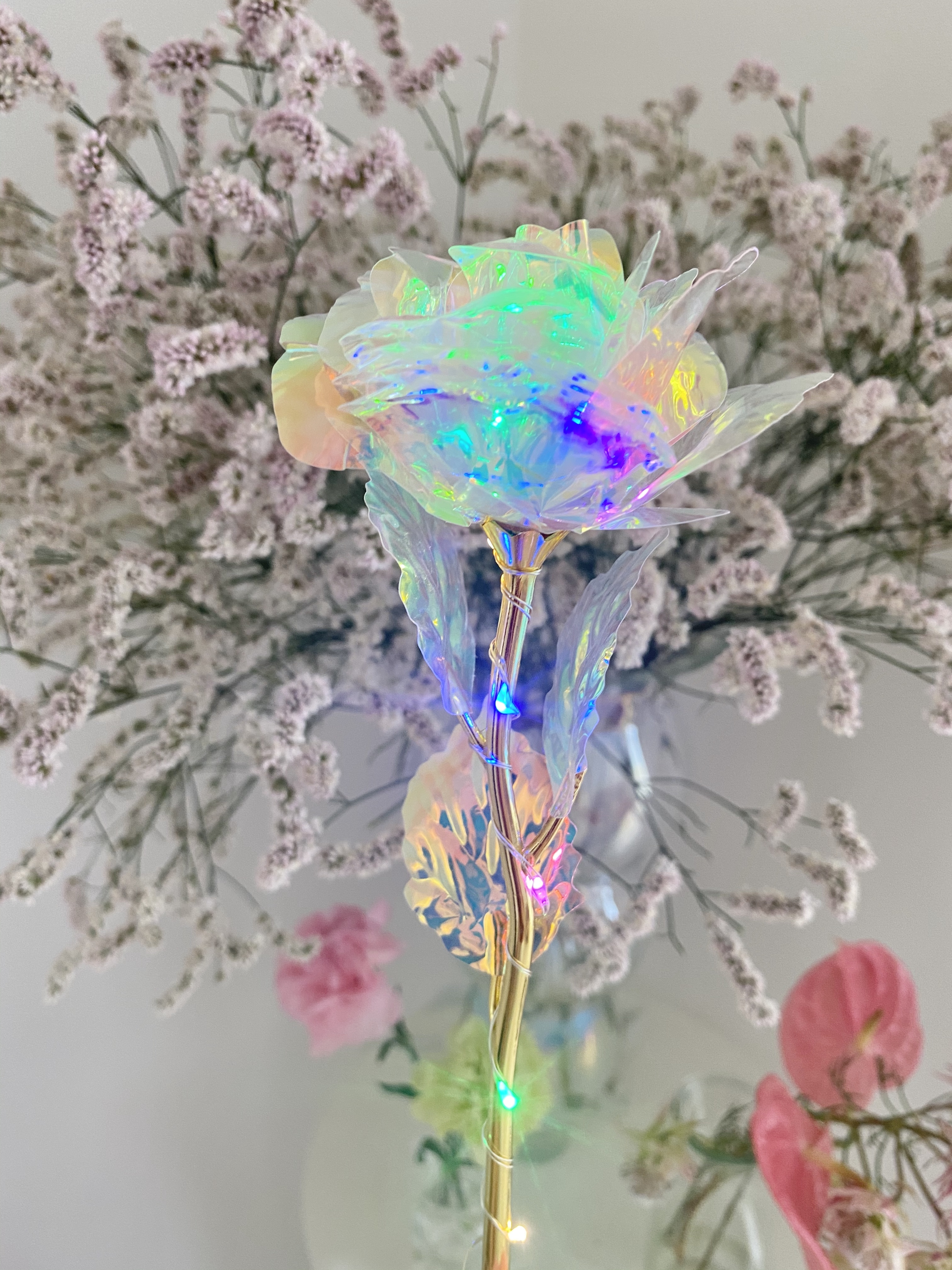 クリスタルフラワー Led有 Marryxoxo