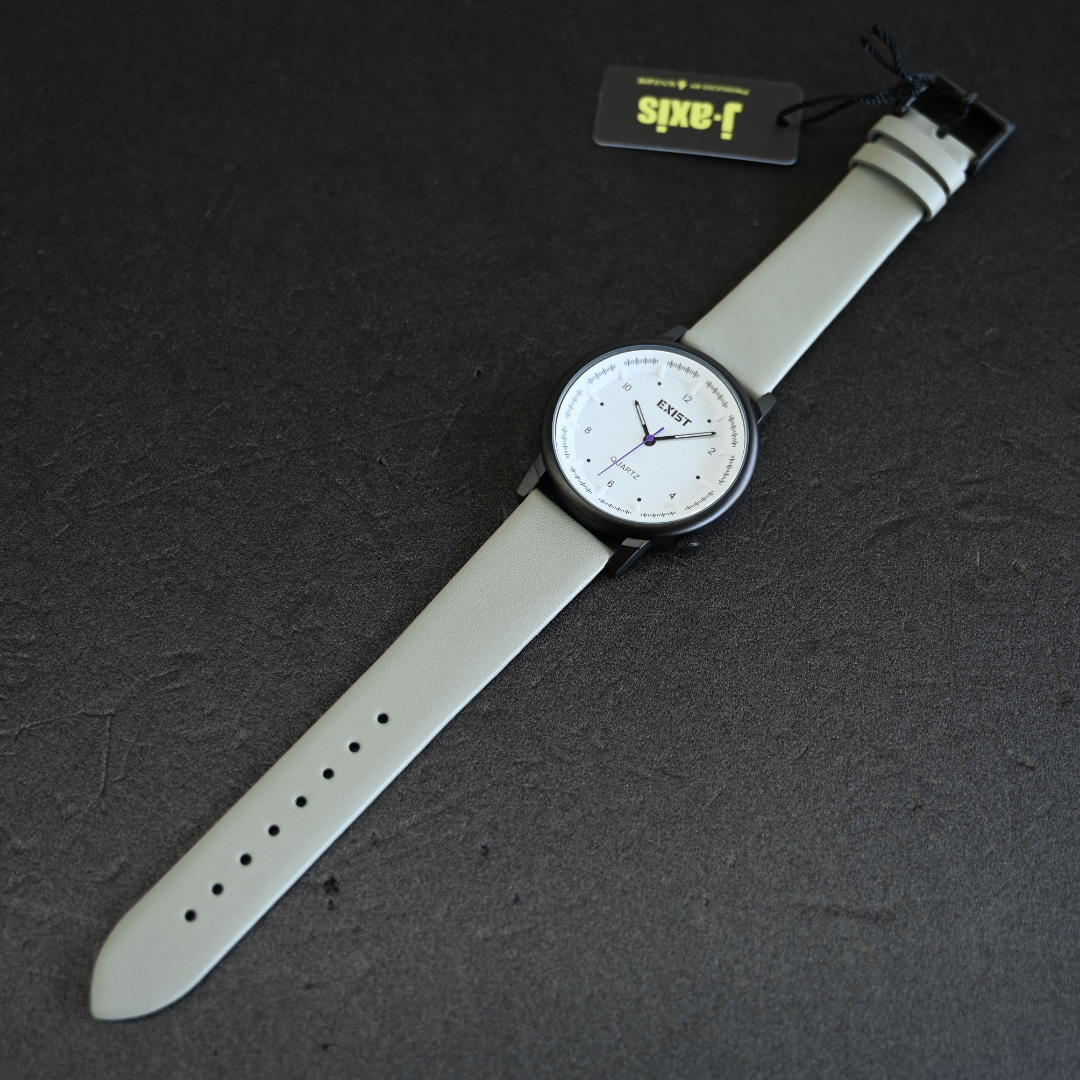 J Axis メンズ腕時計 Ex B01 Gy 革バンド 日本製ムーブメント 栗田時計店 Seiko G Shock フェラーリ 時計 ベルトの専門店