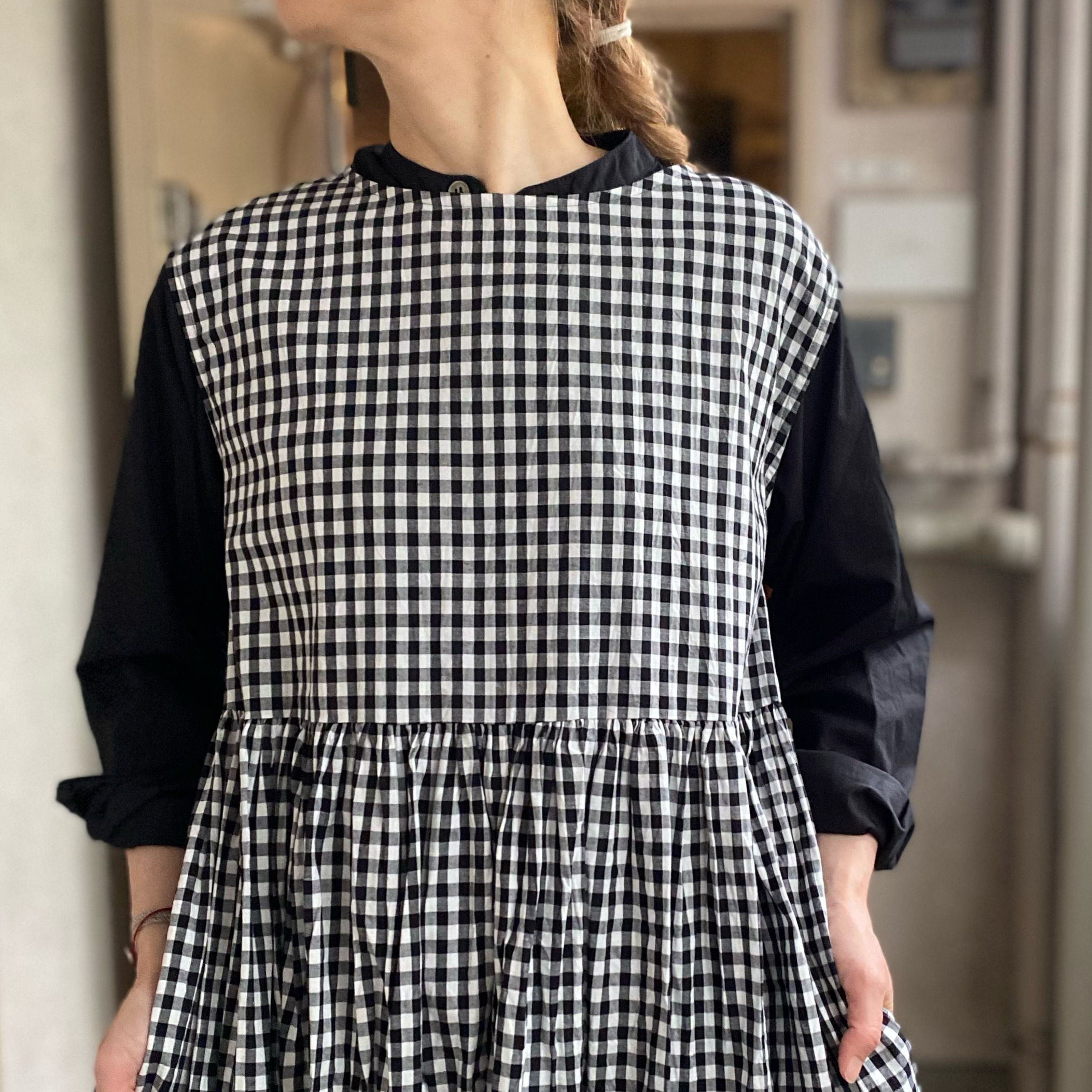 G グラム ギンガムチェックワンピース Debby