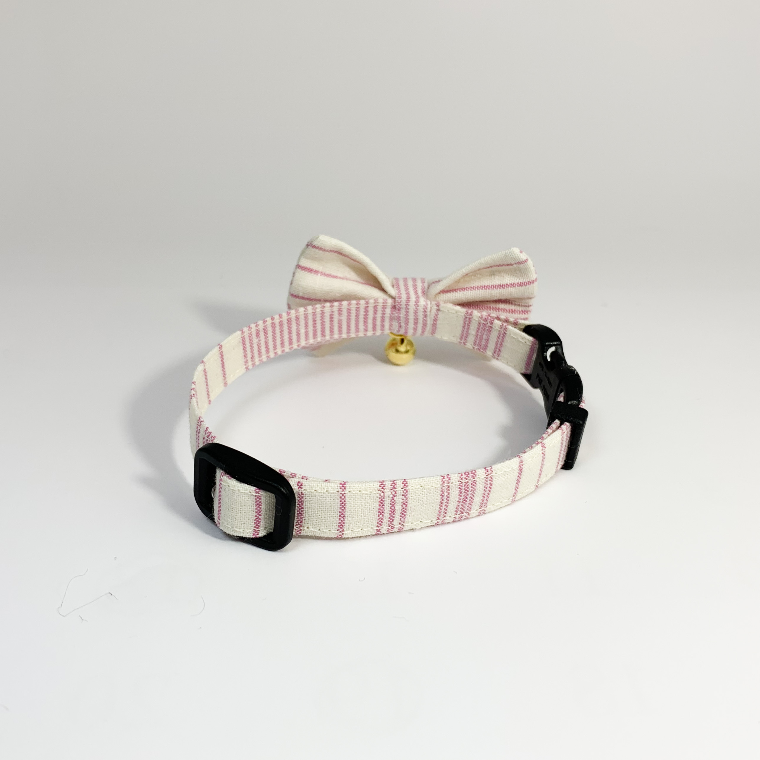 花桜 成猫用 ハンドメイド 首輪 遠州綿紬 Komuazu こむあず 猫用ハンドメイド首輪