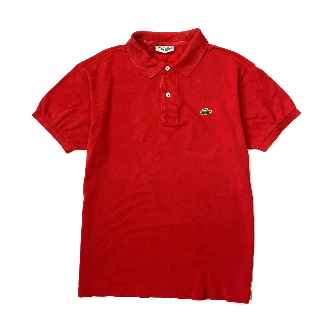 70~80年代 フランス製 LACOSTE ラコステ ポロシャツ メンズM相当 古着 ...