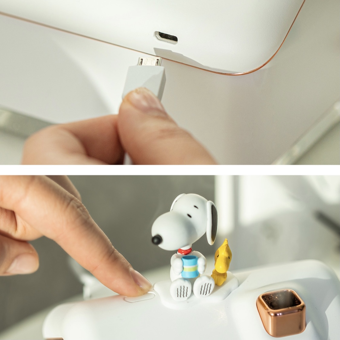 韓国限定 Peanuts Snoopy Room Light Humidifier ピーナツ スヌーピー ルームライト Usb 加湿器 照明 公式 韓国雑貨 Tokki Maeul トッキマウル 韓国雑貨通販サイト