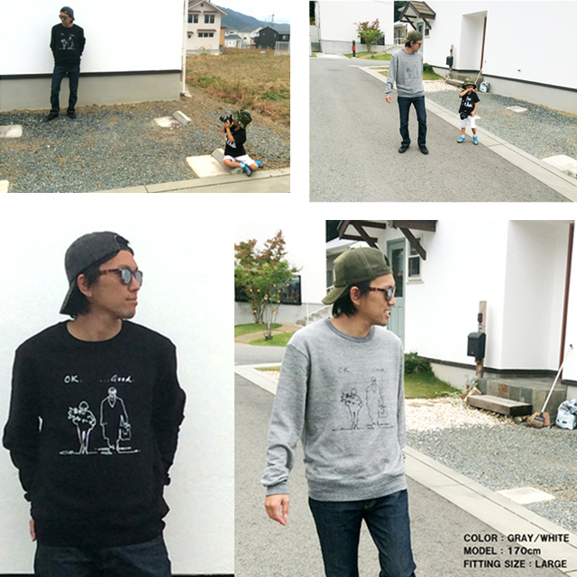 レオン Ok Good Leon 映画 クルーネックスウェット 裏パイル O1509upsw Oguoy Destroy It Create It Share It