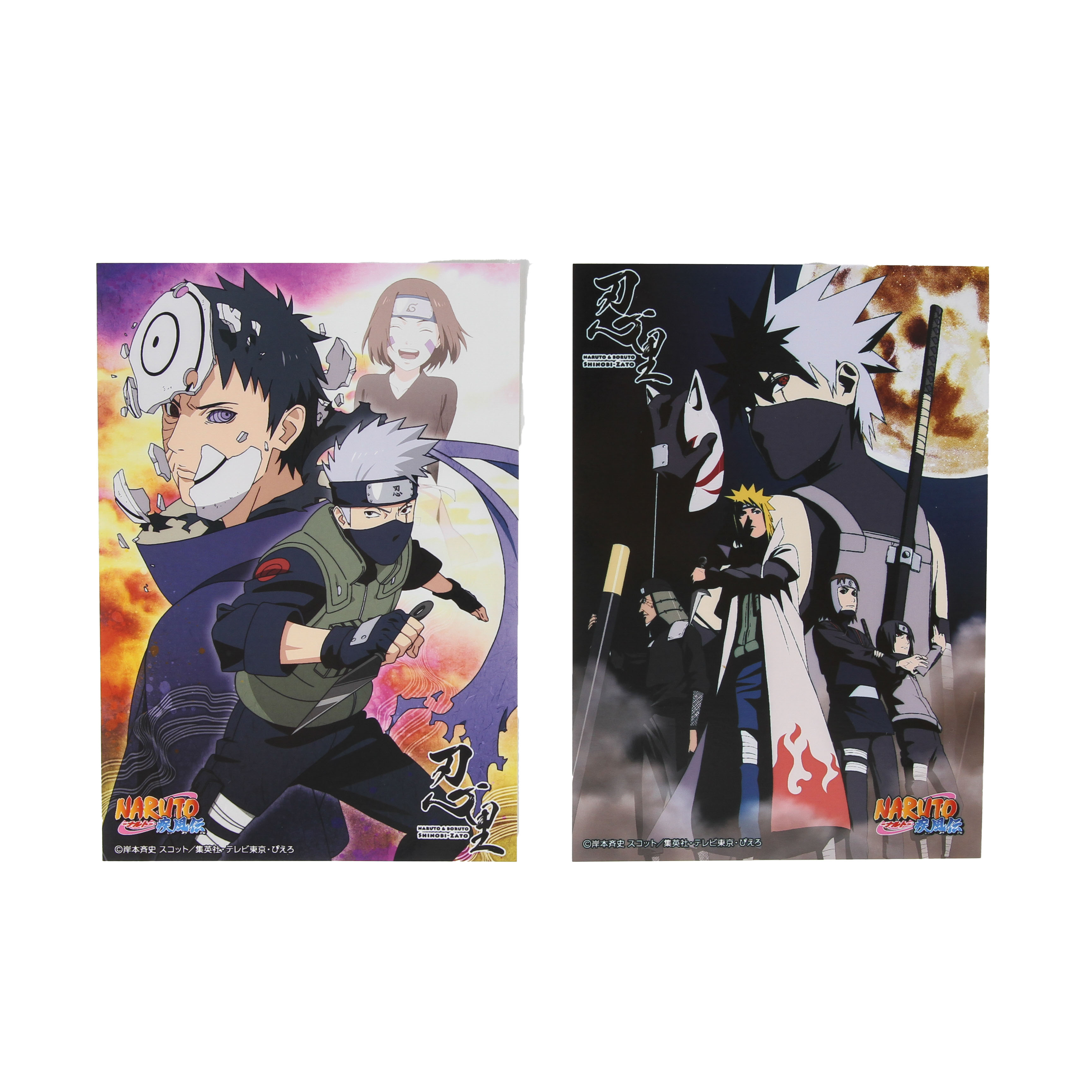 Naruto ブロマイドセットd カカシ オビト リン ニジゲンノモリ限定商品 ニジゲンノモリ オンラインショップ