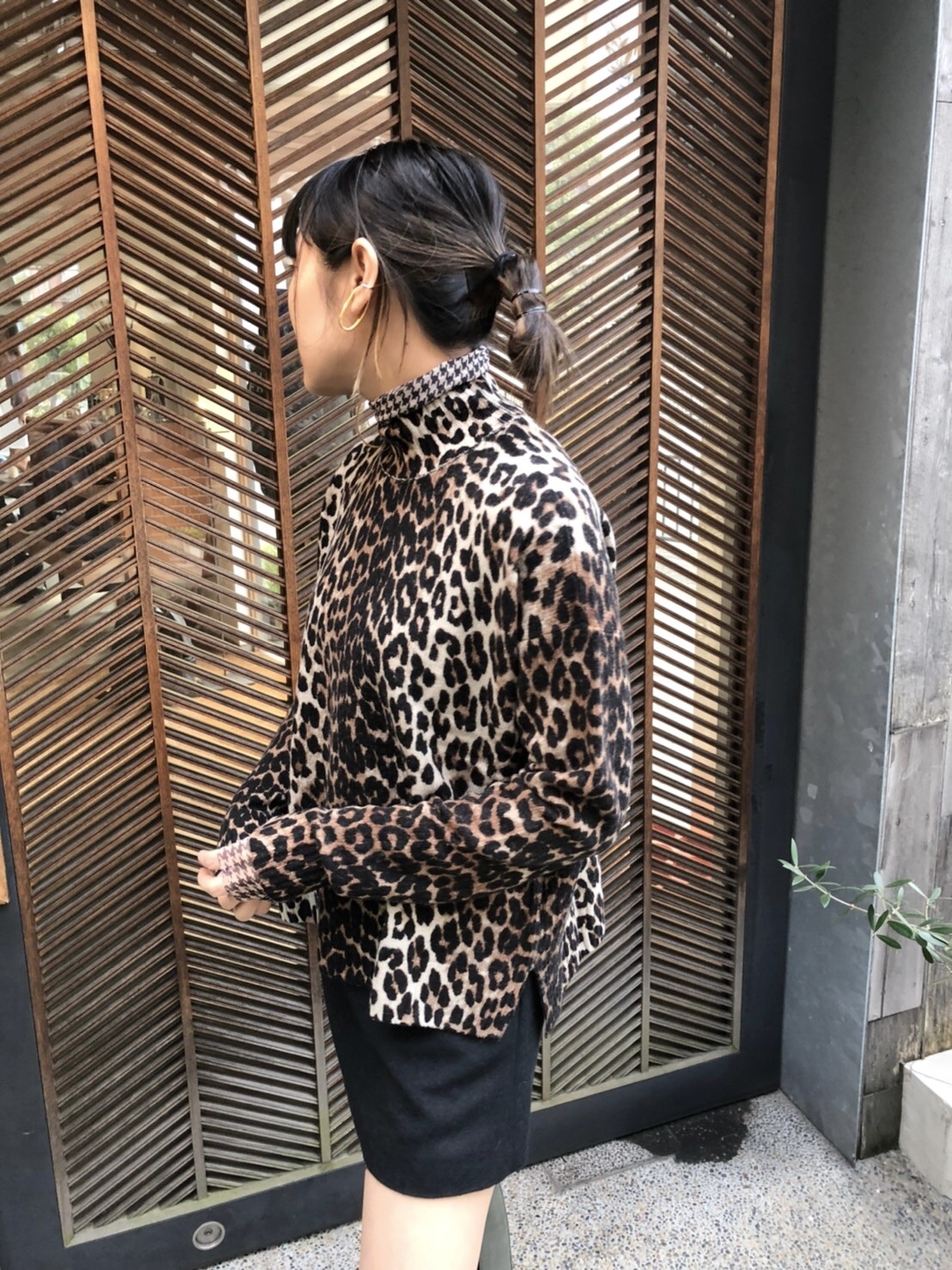 aw Ganni ガニー Leopard Knit Trentのオンラインショップ 福岡市のセレクトショップ