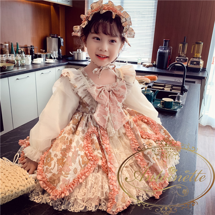 子供 こども 子供服 可愛い フリル 春 ロリータ おひめさま おめかし おしゃれ 変身写真館 写真 スタジオ 衣装 Antoinette
