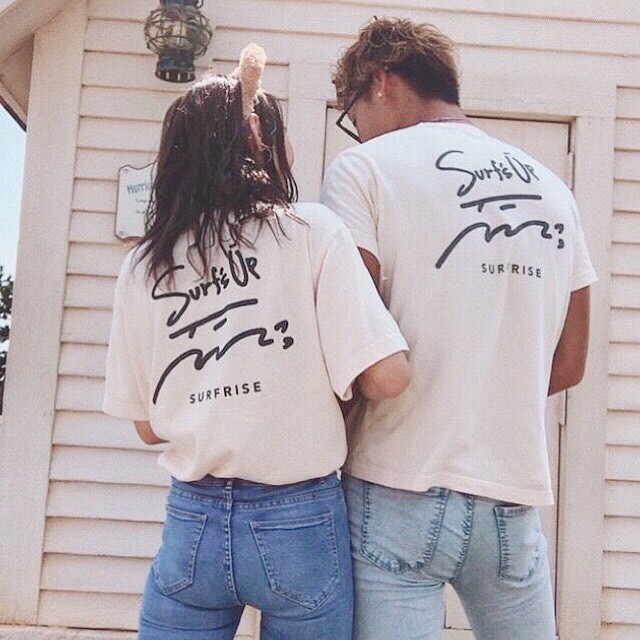 Surf S Up Tee Natural Surfrise サーフライズ