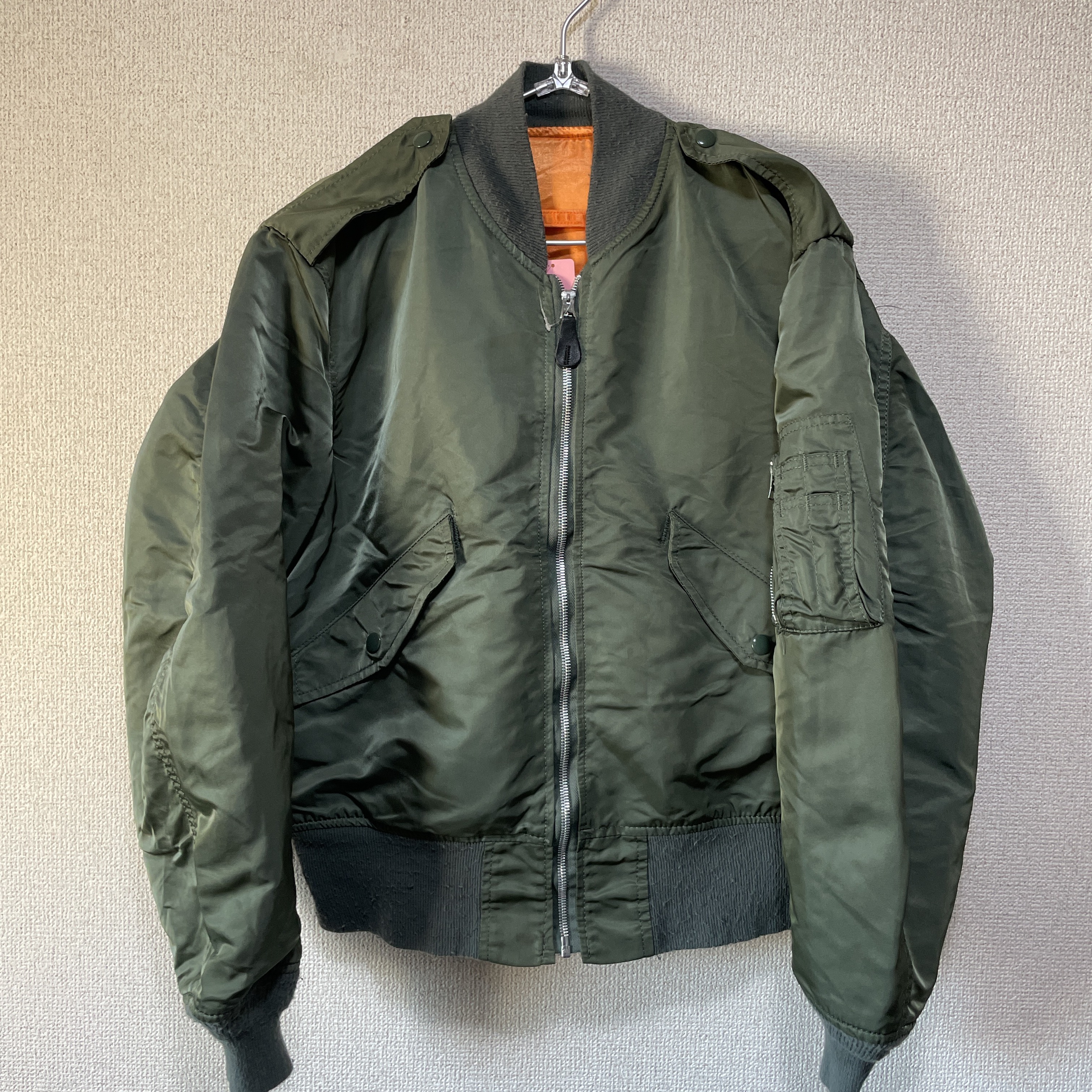 アルファma 1 フライトジャケット M 薄手 Usa製 ミリタリー Alpha Industries 古着屋youth Vintage