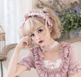 ロリータ Rabbit Sheep ドールカチューシャ カチューシャのみ リボン フリル レース ヘッドドレス Loli1867 Luxury