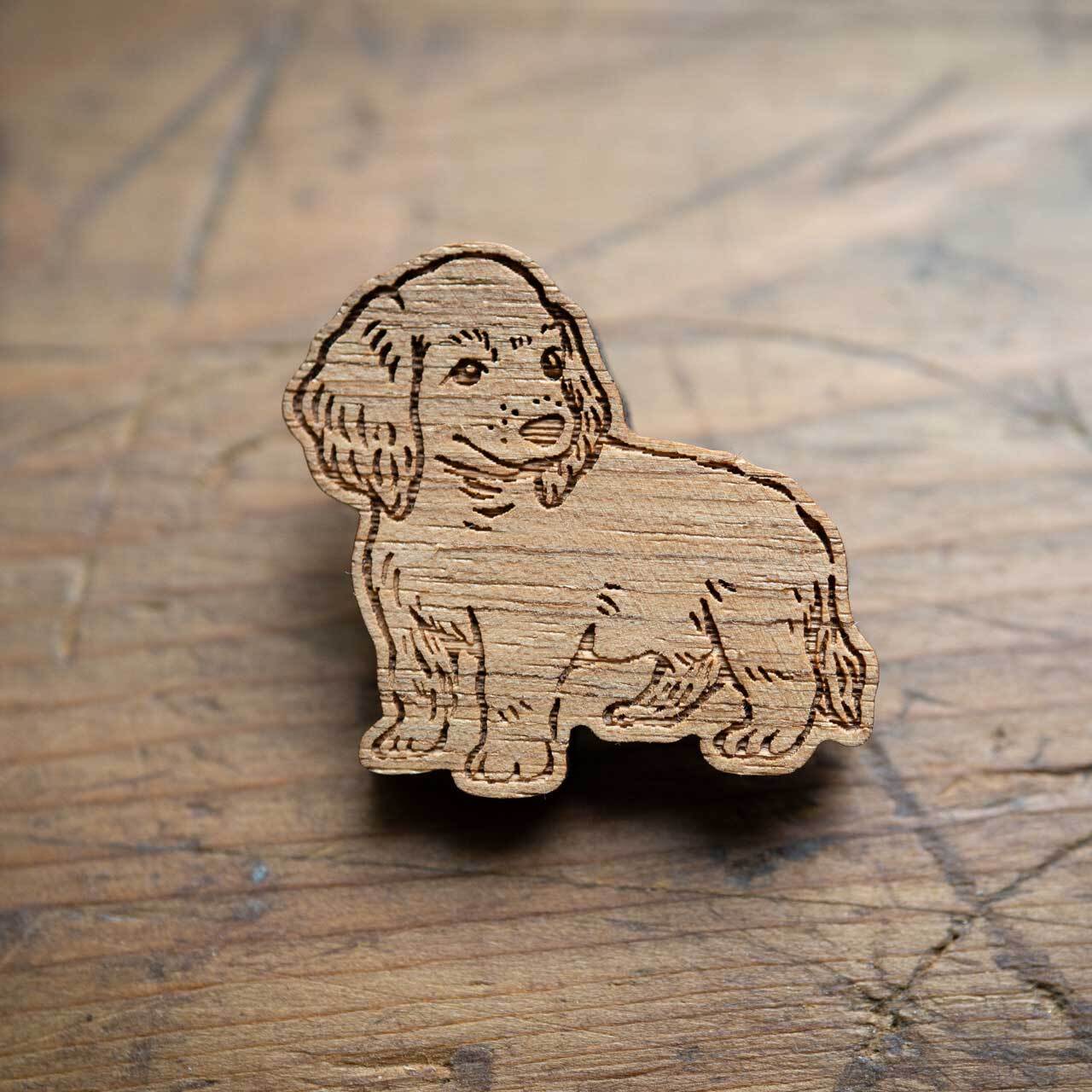 Ko Inu コイヌ Brooch 木tch コッチ