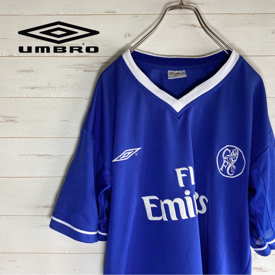 激レア Umbro サッカー ユニフォーム チェルシー 刺繍ロゴ Cfc 古着屋oldgreen