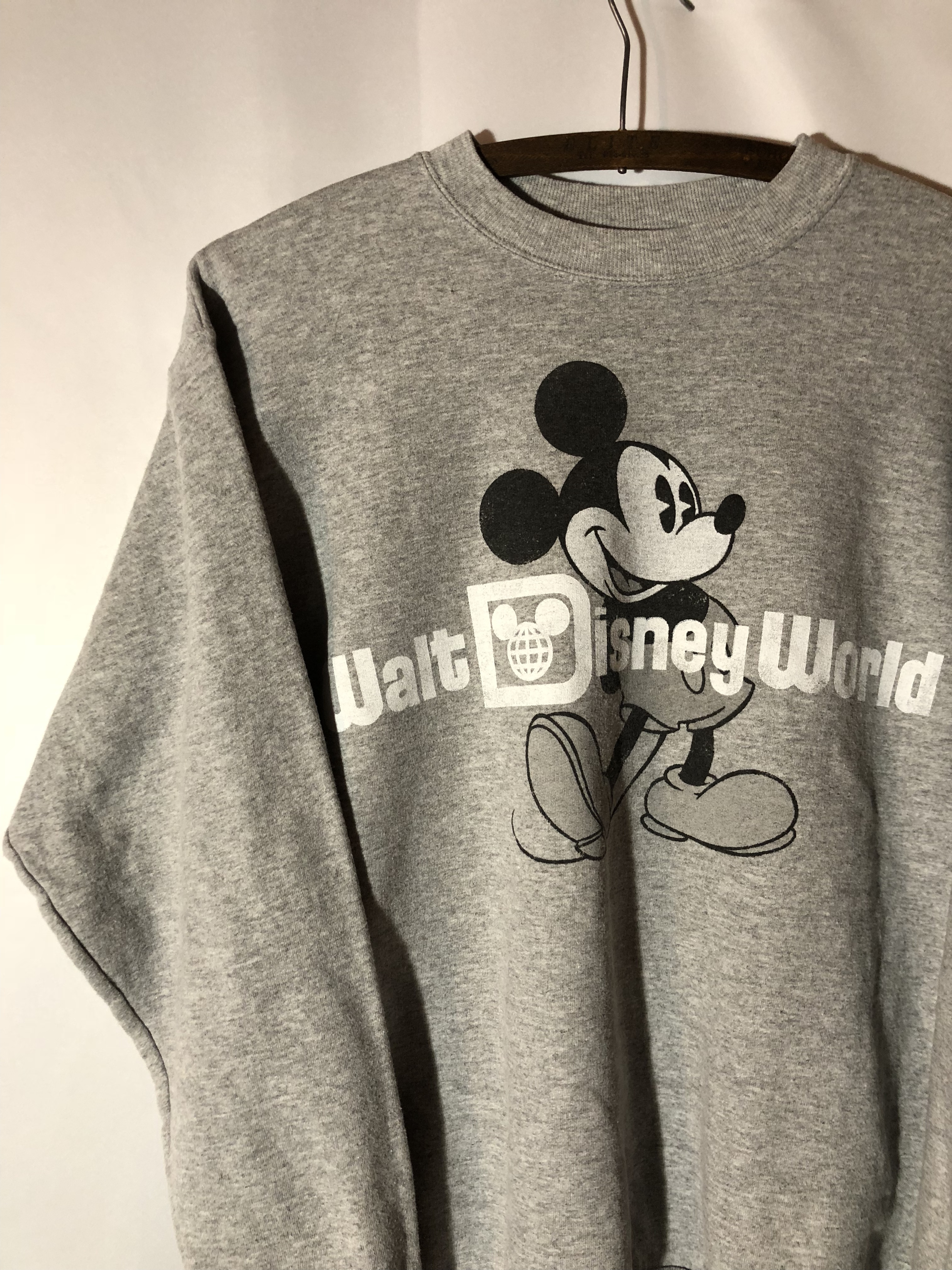 レディース古着 ミッキー スウェット Hanes Disney 0071 Dust Magnet Club ヴィンテージ古着 トレンド古着 アメカジ 90s コレクティブル