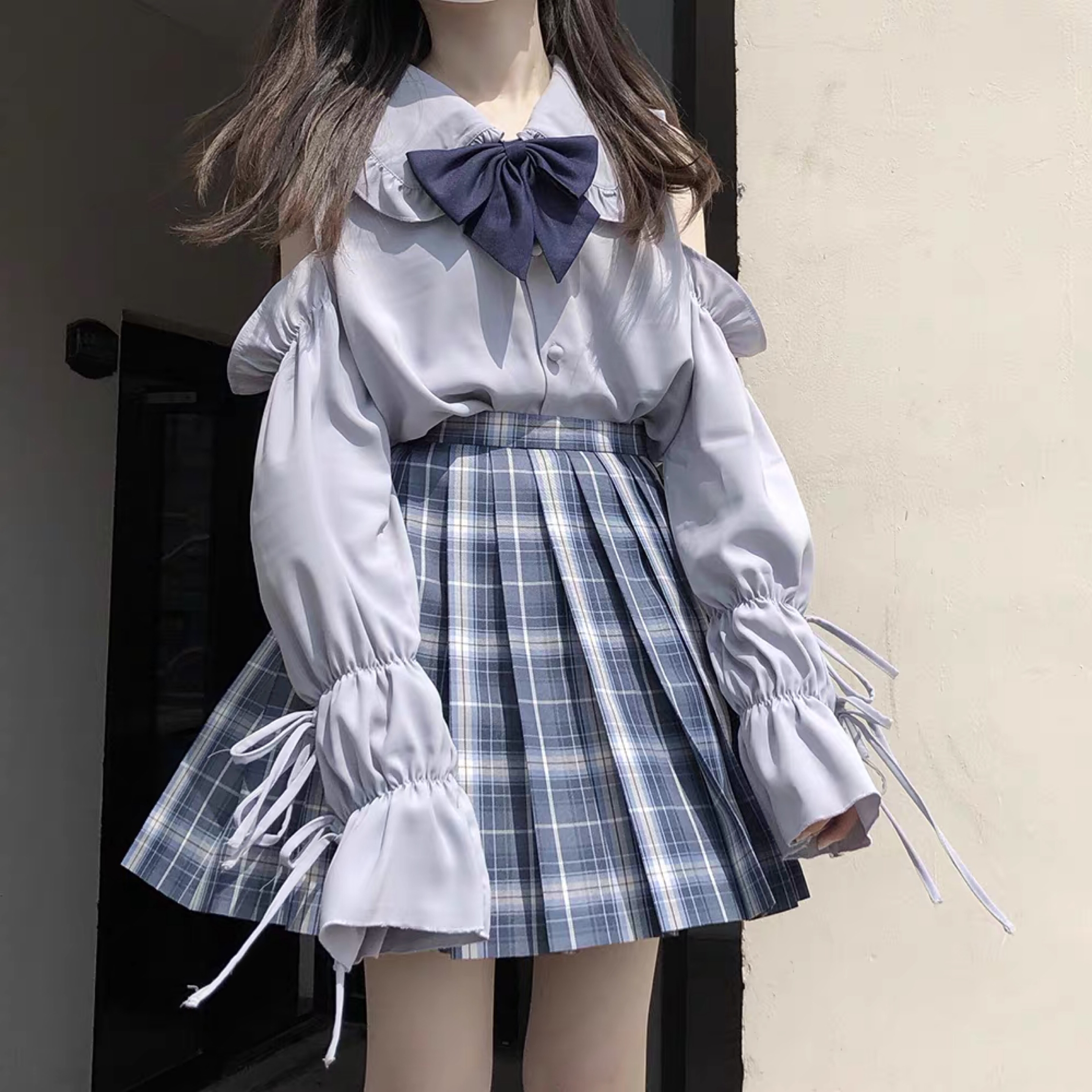 お取り寄せ オフショル ガーリー セット 2色 Louis Lover