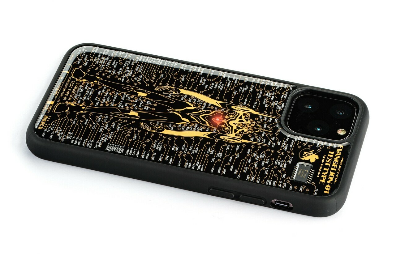 Flash Eva01 基板アート Iphone 11 Proケース 黒 東京回路線図a5クリアファイルをプレゼント Pcb Art Moeco