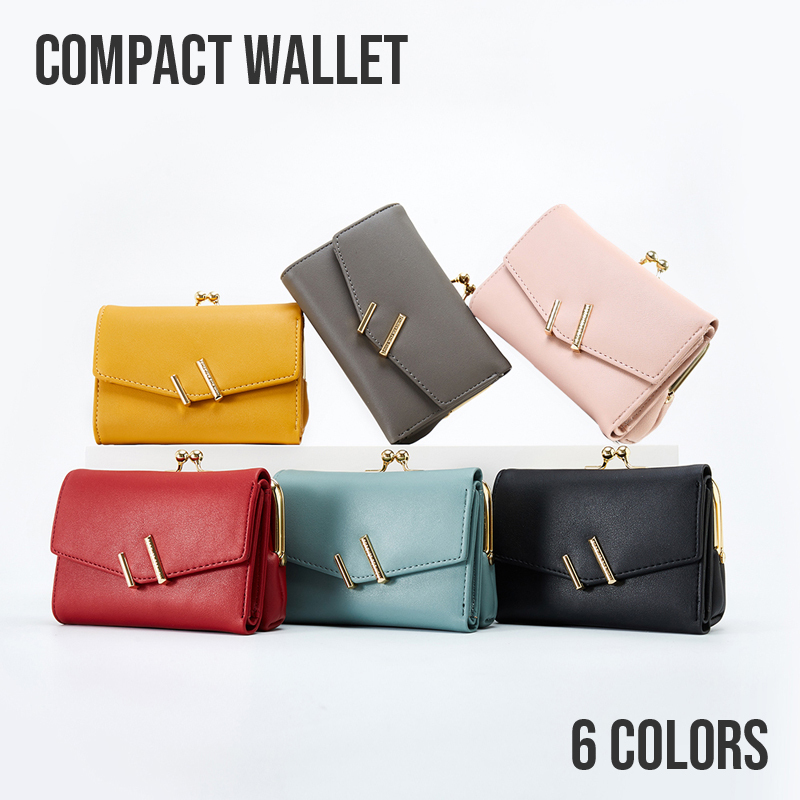 ミニ財布 レディース 人気 がま口 ブランド かわいい 三つ折 小さめ コンパクト 財布 安い プチプラ 可愛い コインケース レザー 手のひらサイズ 小さい ミニマル ミニマム ミニマリスト 小銭入れ カード ウォレット Wallet Small Mini 女性用 プレゼント ギフト 韓国