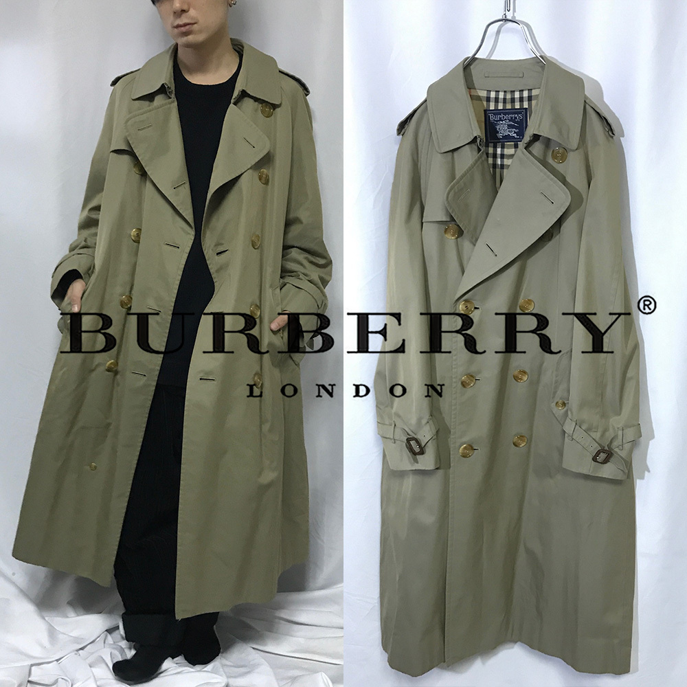 Burberry バーバリー オーバーサイズ トレンチコート チェスターコート Jesus Judas ジーザス ジューダス 古着屋