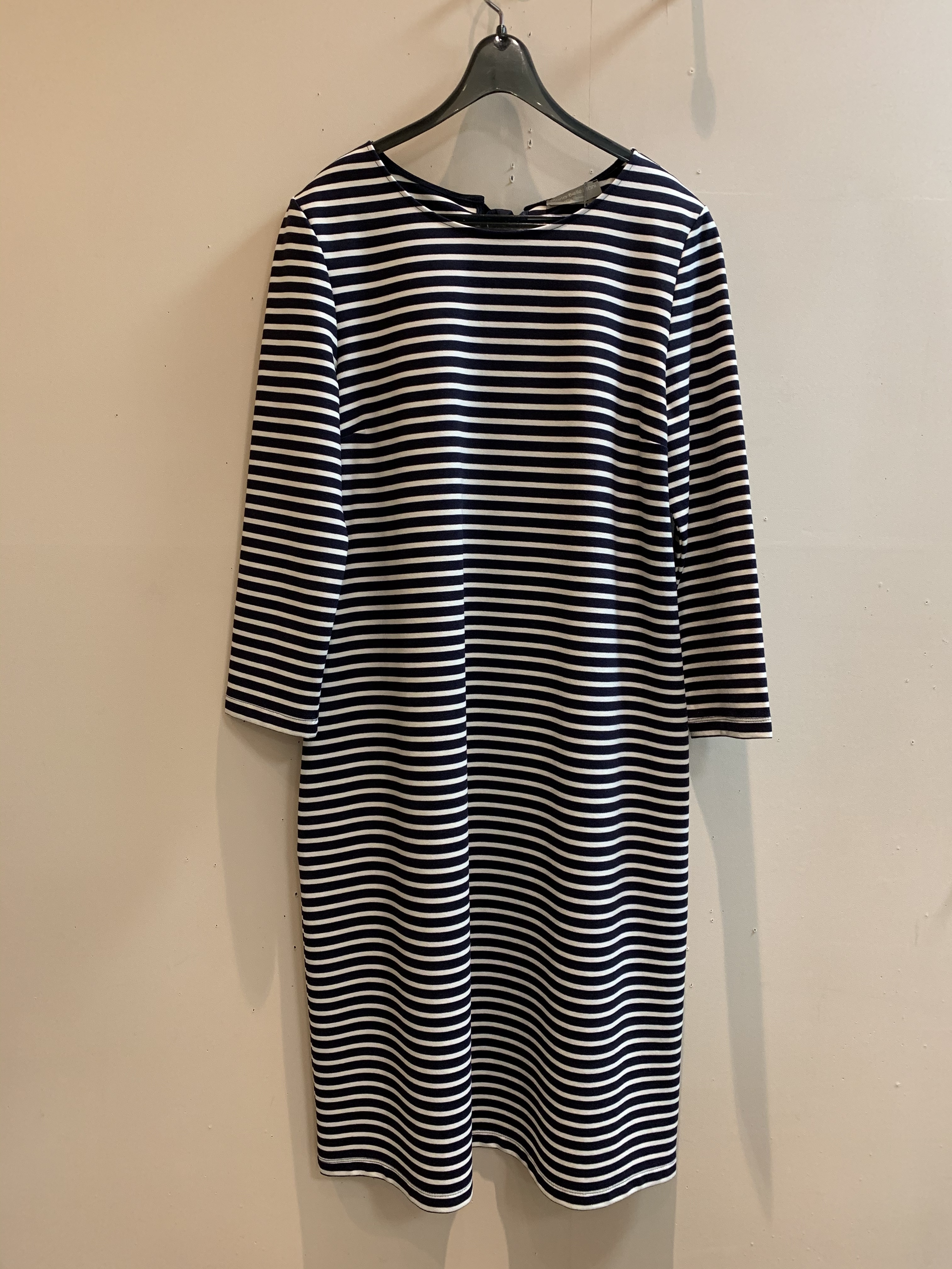 Ann Max バックリボン付きボーダーワンピース 1 304 フクハラ