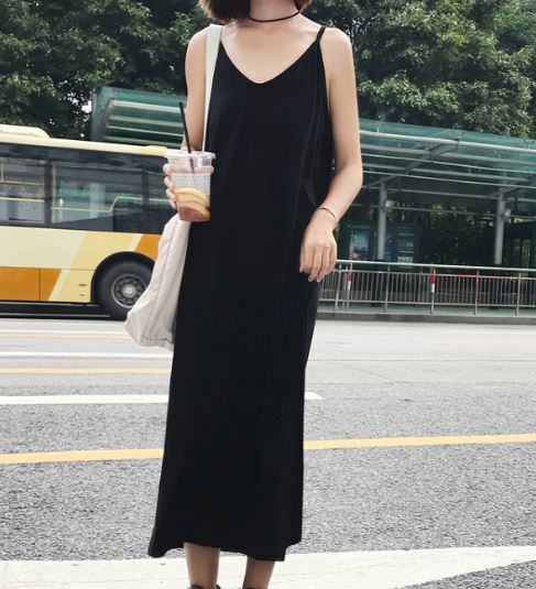 ロングワンピース ワンピース ロング丈 マキシワンピース ゆったり 夏ワンピース 夏 リゾート リゾートワンピ ドレスワンピース ワンピドレス 黒 韓国 レディース ファッション ワンピース 新作 トレンド おしゃれ 大人可愛い St0065 Dbstyle 海外アパレル 韓国ファッション