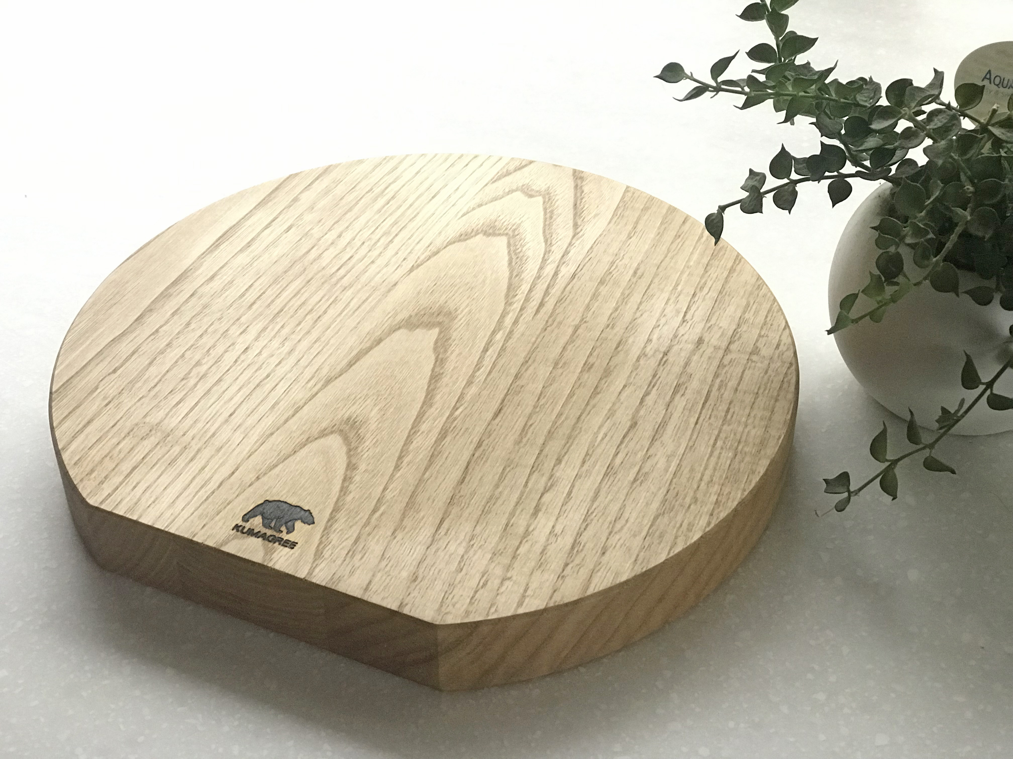 栗の木丸まな板 大 Granata