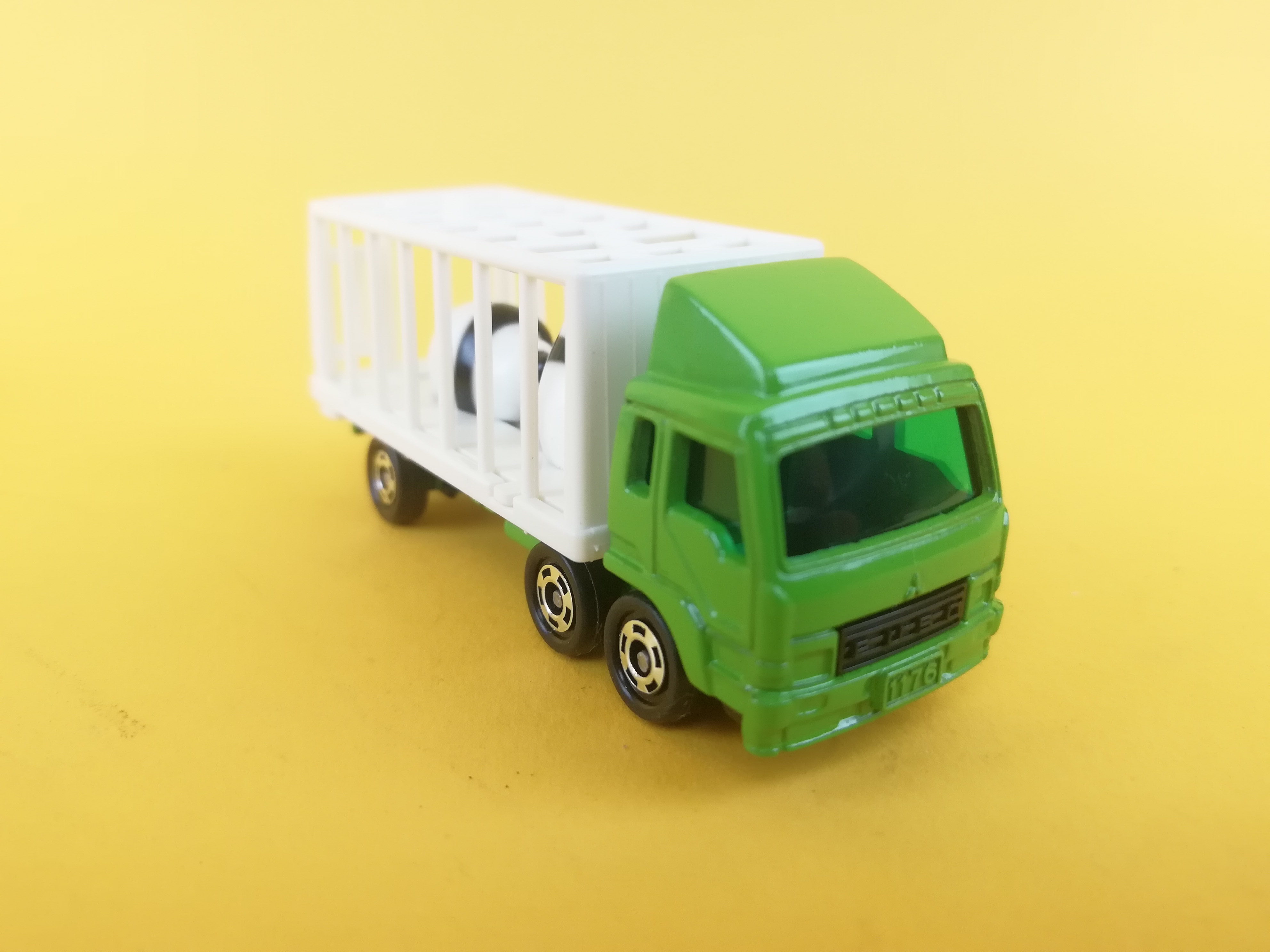 トミカ 76 三菱ふそう 動物運搬車 パンダ 日本製 No 7 赤箱 トイズキング レトロ館