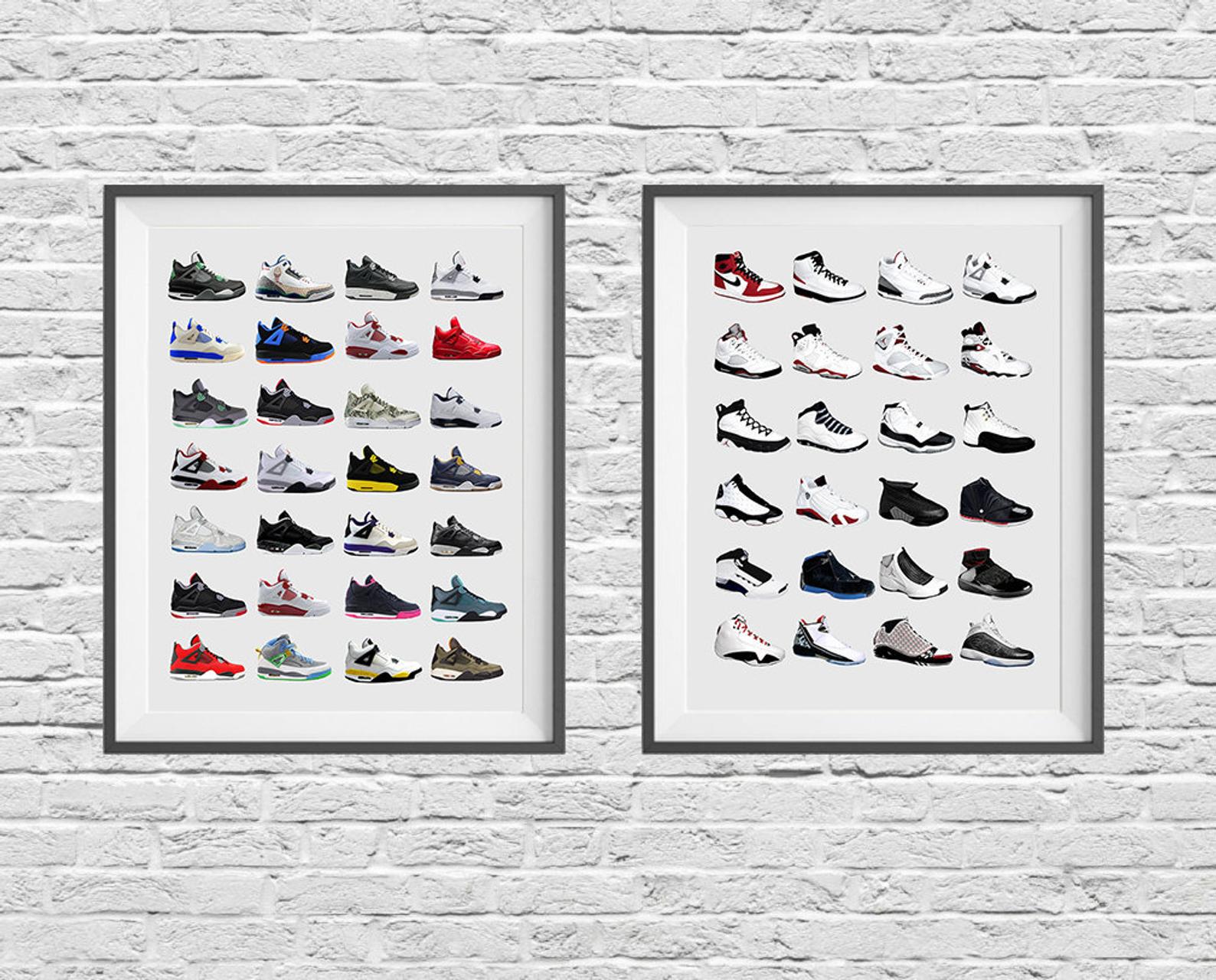 Sneaker Poster スニーカーポスター スニーカー好き必見のお洒落なインテリアアイテム Base Mag