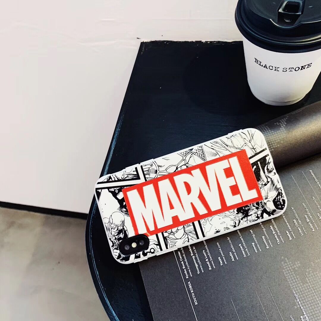 激熱アイテム来ちゃいました オシャレなコミックテイストのmarvelデザインiphoneケース Base Mag