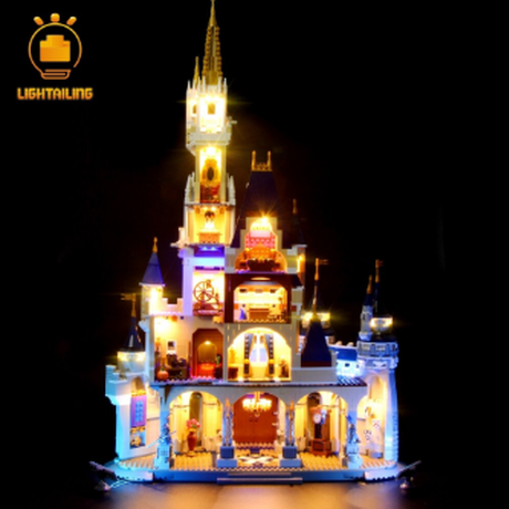 レゴ プリンセスシンデレラ城ライトアップセットを好評発売中 感動のledライトキット Base Mag