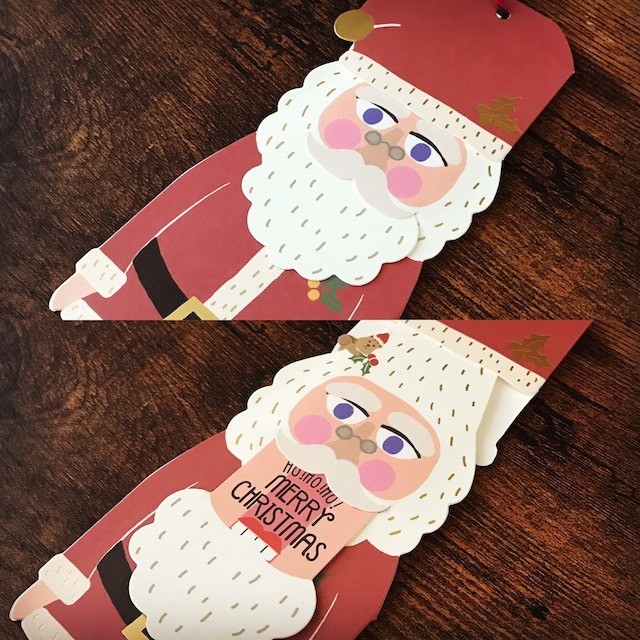 思わずビックリ 株式会社染谷商会 のからくりサンタのクリスマスカード Base Mag