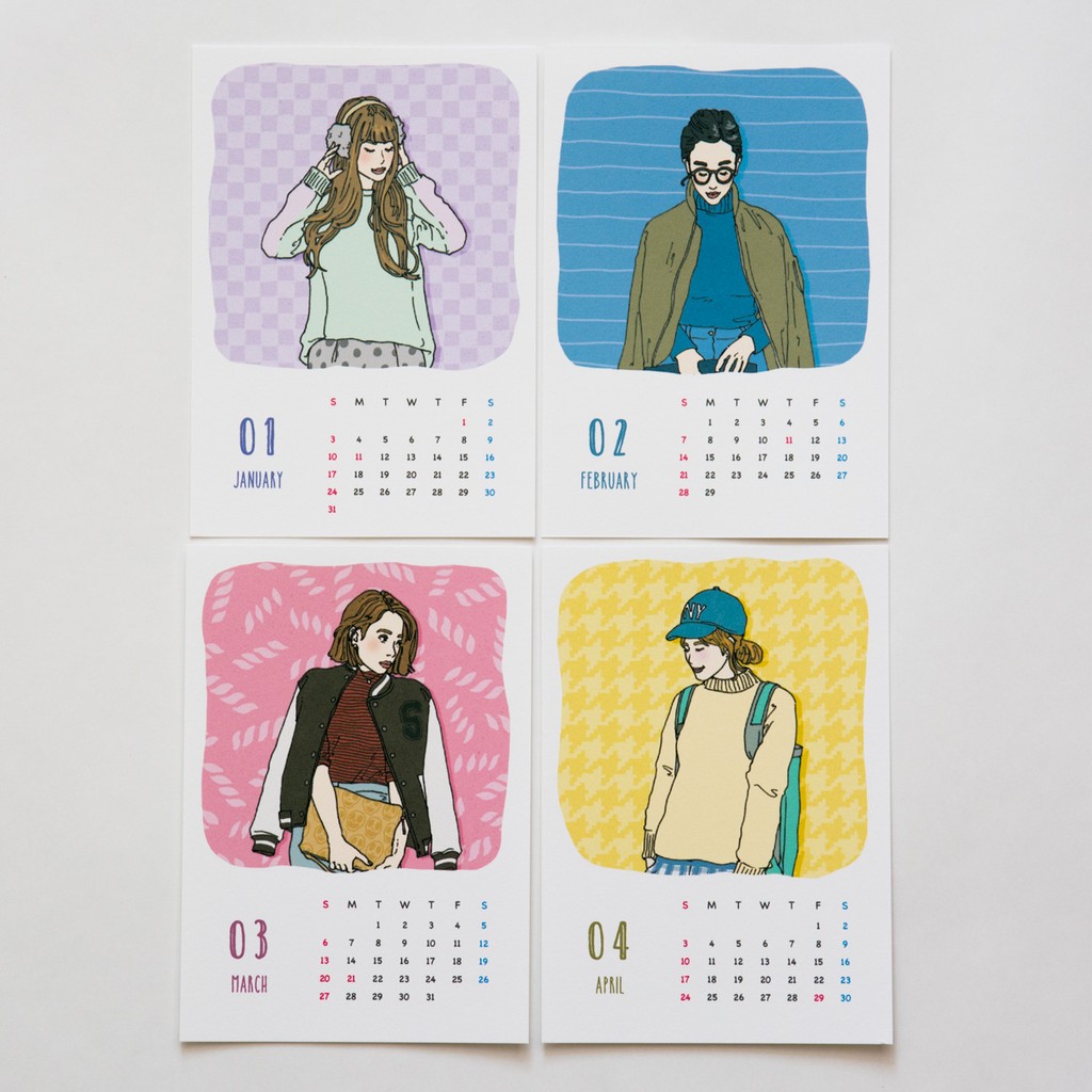 もうすぐ16年 All描き下ろしのオリジナル月別カレンダー Base Mag