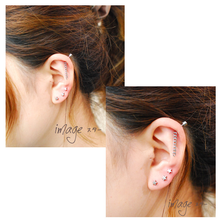 付けたままok 低アレルギー素材のボディピアス Base Mag