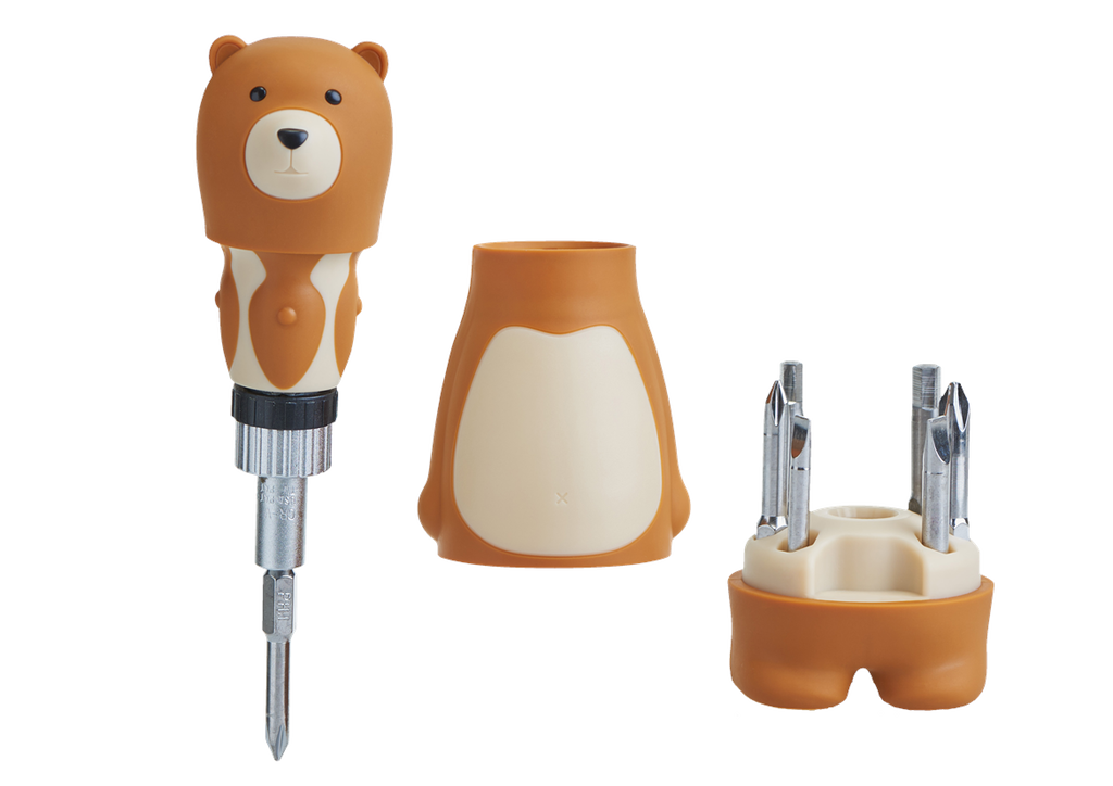 工具でさえもインテリアに こんなに可愛いクマさんなのに実は工具のドライバーなんです Base Mag