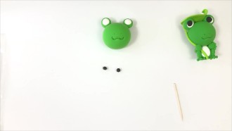 ねんどで かわいいカエルさんを作ってみよう Base Mag