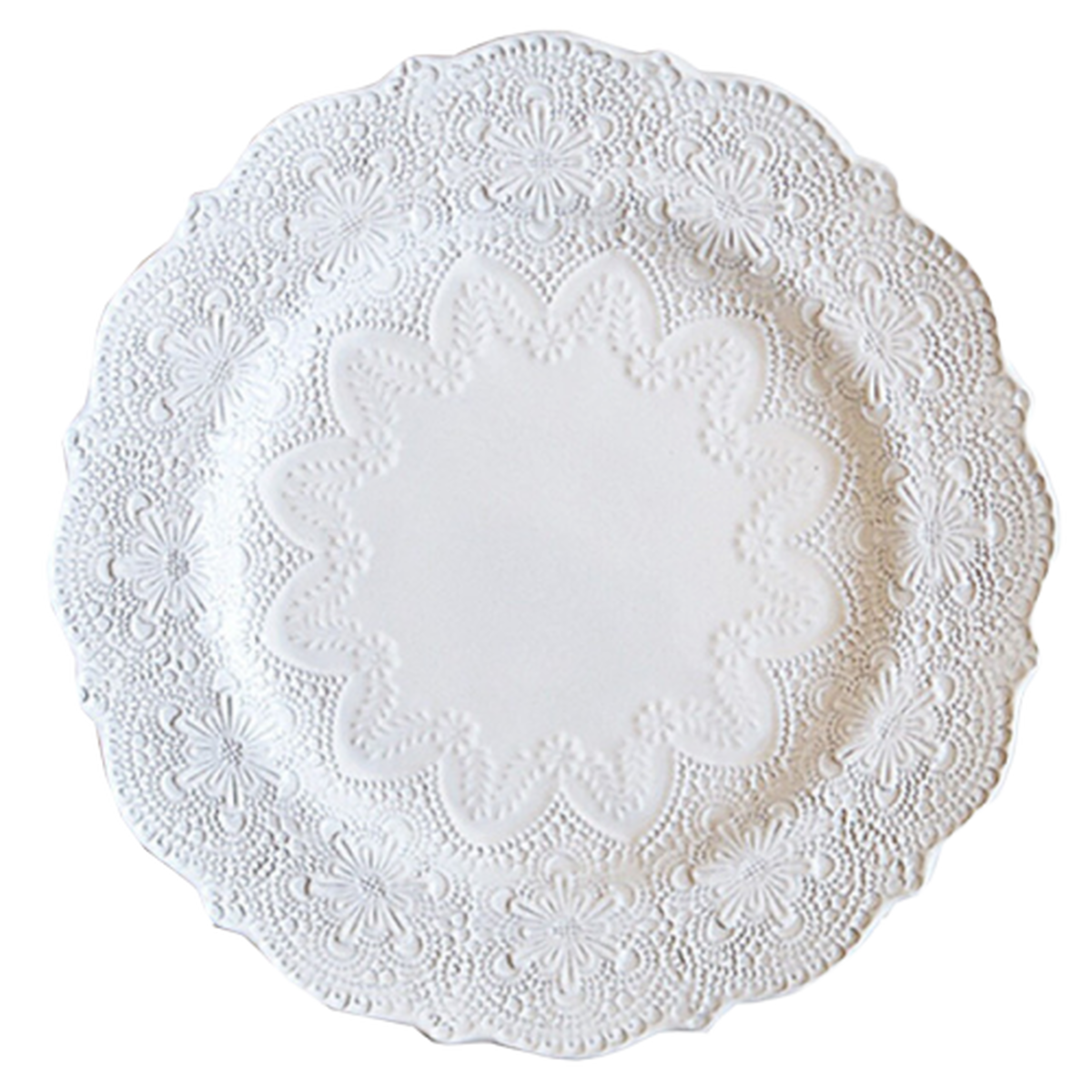 Lace Dish ケミカル レースディッシュ 28cm Bonne Chance